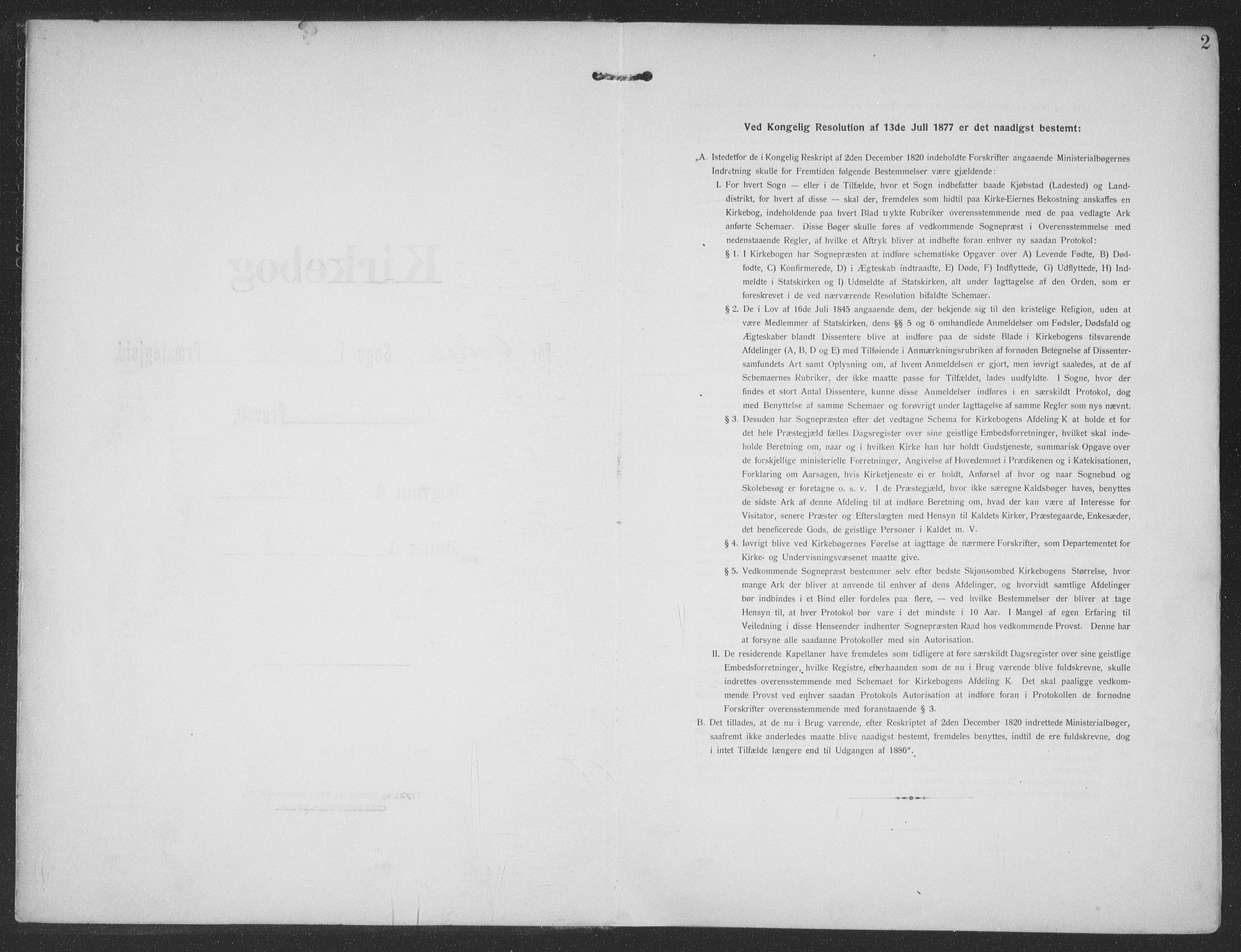 Ministerialprotokoller, klokkerbøker og fødselsregistre - Møre og Romsdal, SAT/A-1454/513/L0178: Parish register (official) no. 513A05, 1906-1919, p. 2