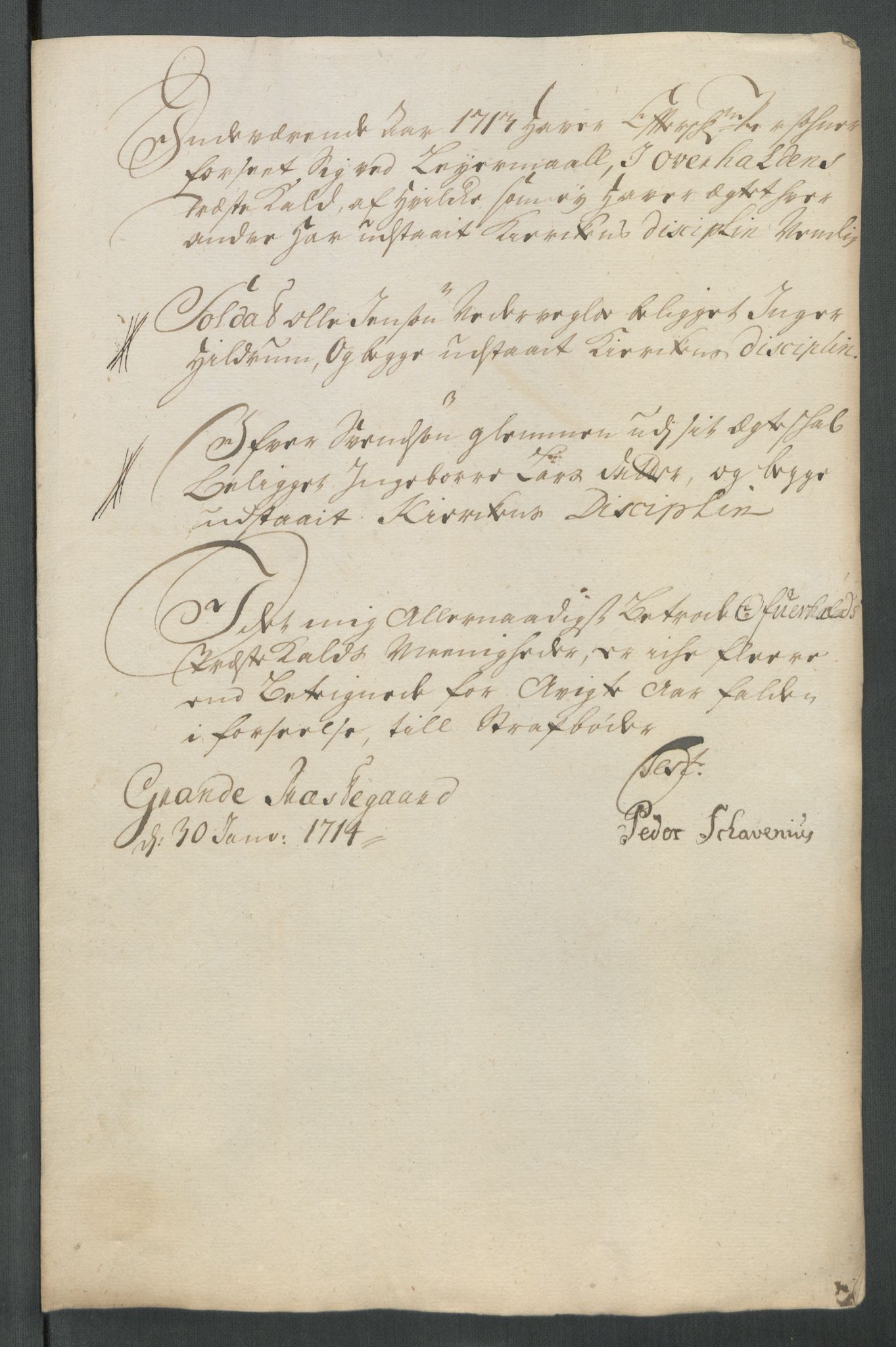 Rentekammeret inntil 1814, Reviderte regnskaper, Fogderegnskap, RA/EA-4092/R64/L4434: Fogderegnskap Namdal, 1713, p. 194