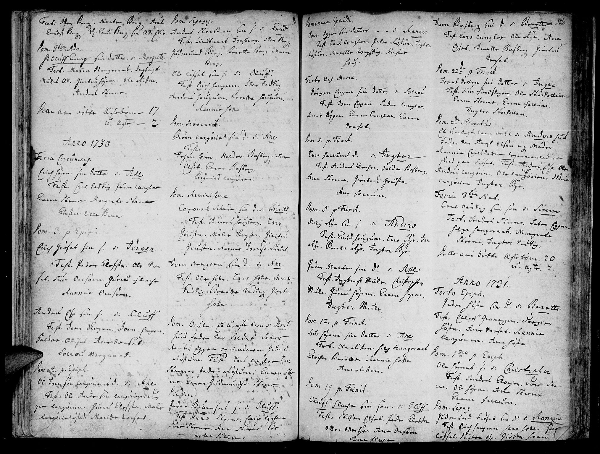 Ministerialprotokoller, klokkerbøker og fødselsregistre - Sør-Trøndelag, SAT/A-1456/612/L0368: Parish register (official) no. 612A02, 1702-1753, p. 26