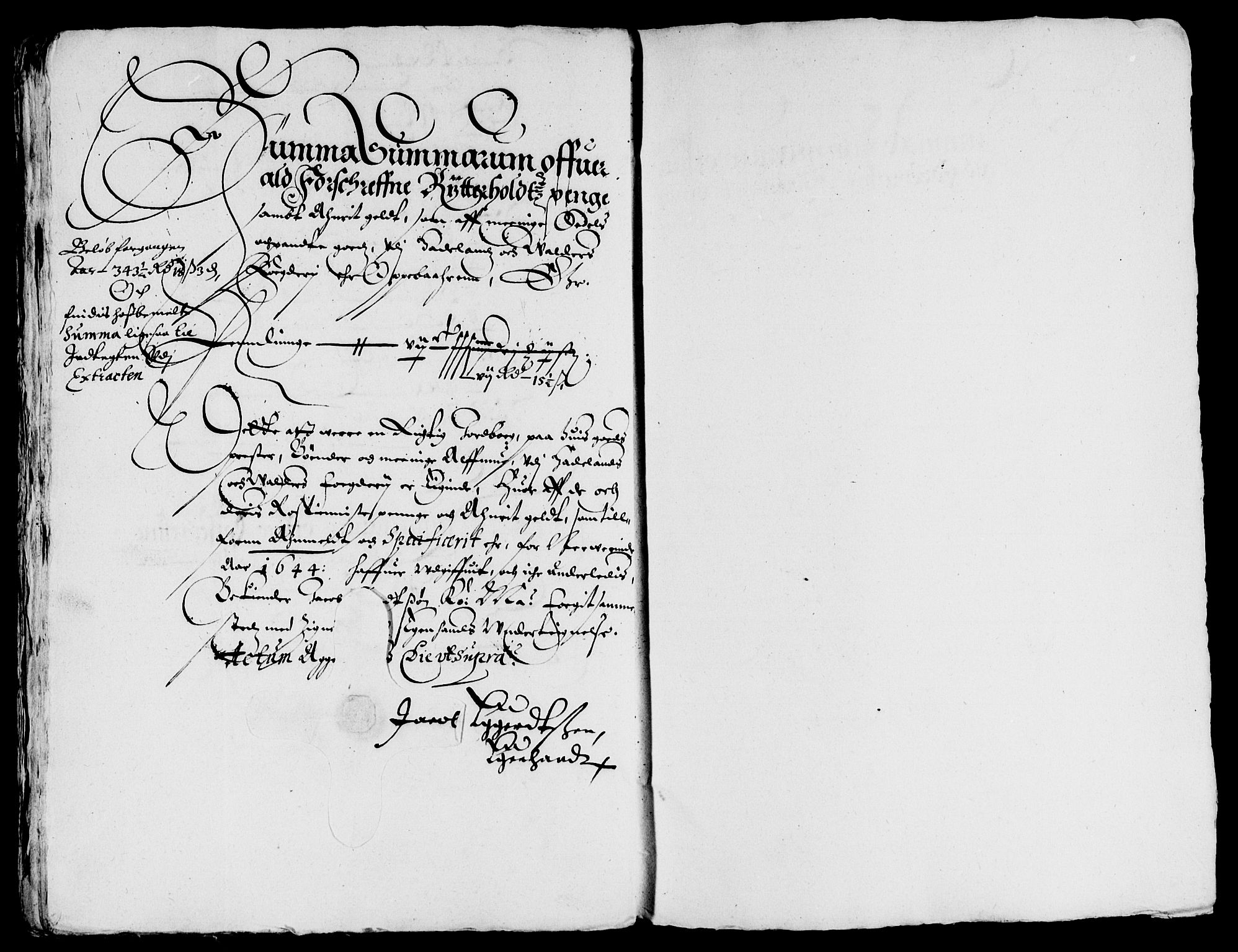 Rentekammeret inntil 1814, Reviderte regnskaper, Lensregnskaper, AV/RA-EA-5023/R/Rb/Rba/L0181: Akershus len, 1644-1645