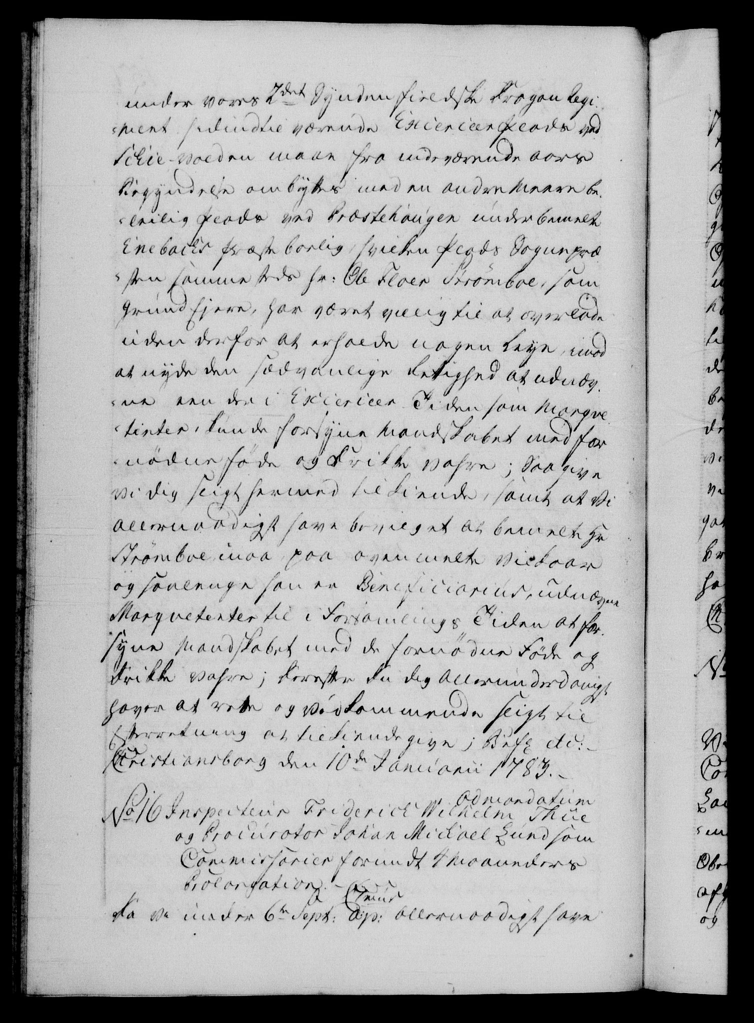 Danske Kanselli 1572-1799, AV/RA-EA-3023/F/Fc/Fca/Fcab/L0043: Norske tegnelser, 1782-1786, p. 157b