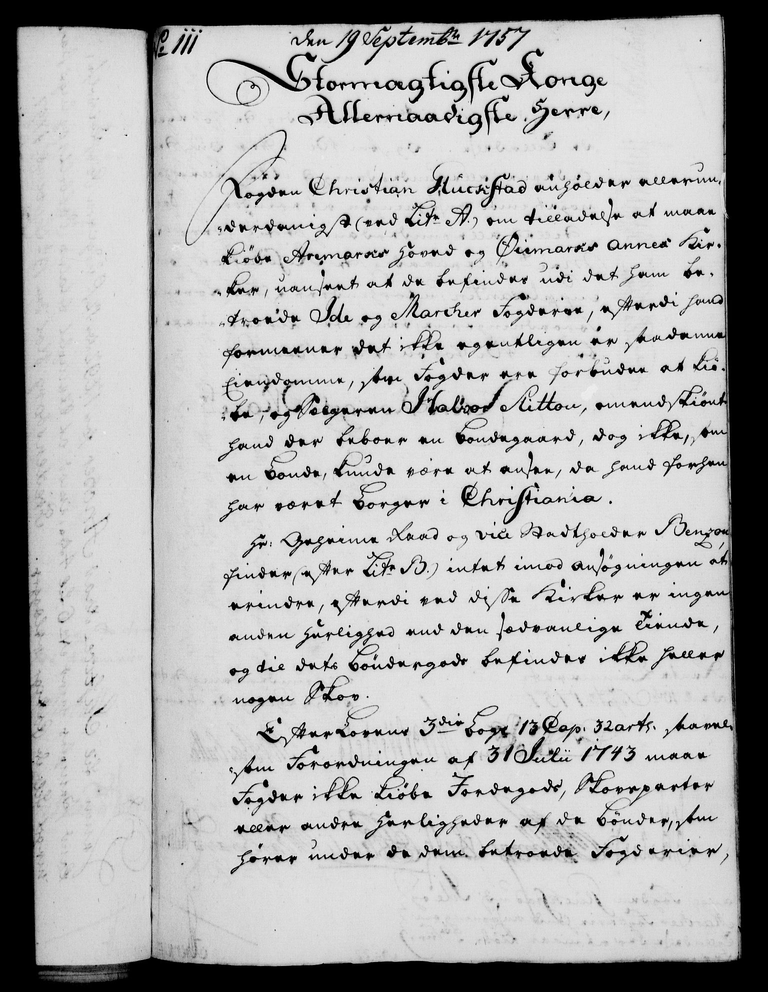 Rentekammeret, Kammerkanselliet, RA/EA-3111/G/Gf/Gfa/L0039: Norsk relasjons- og resolusjonsprotokoll (merket RK 52.39), 1757, p. 625