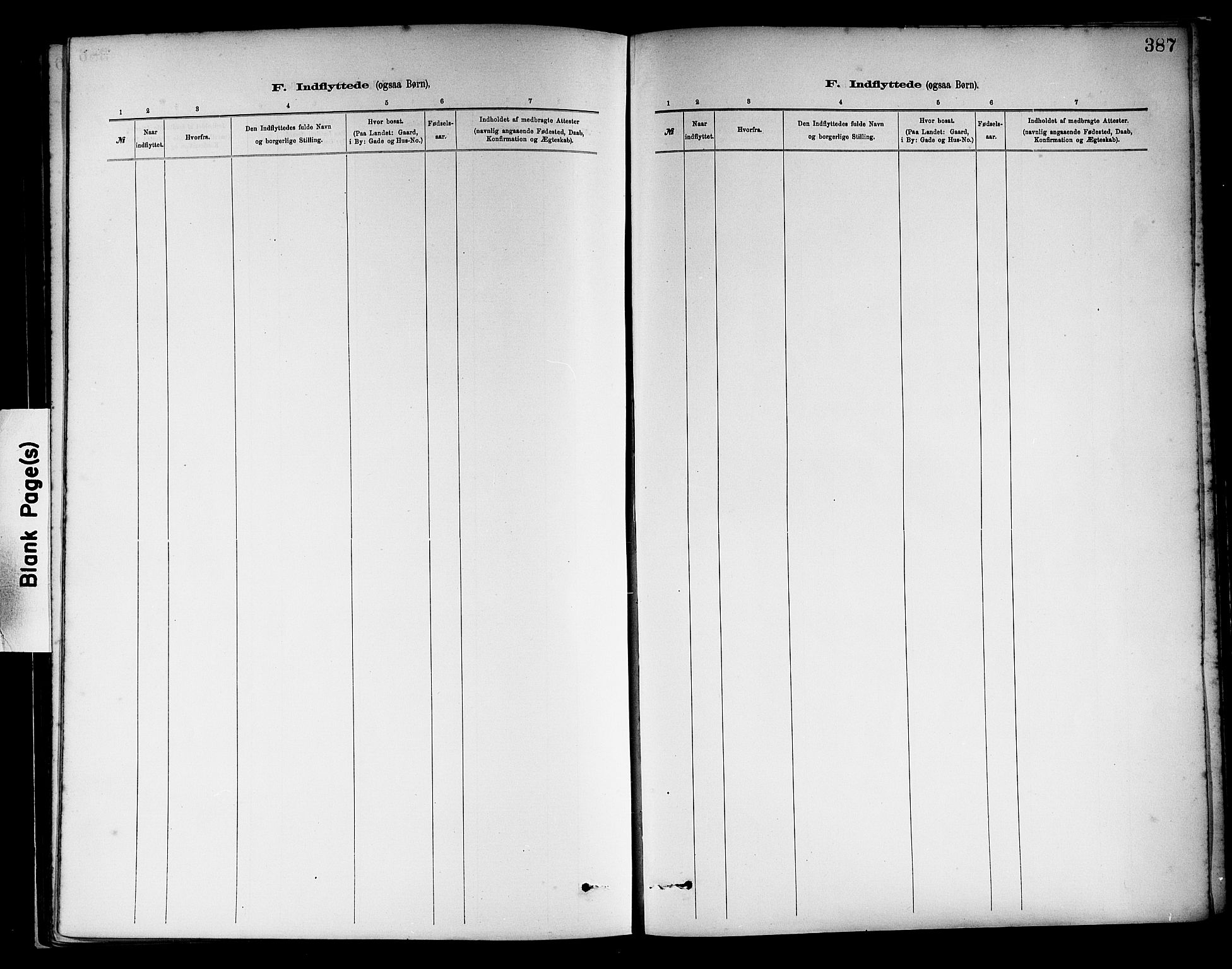 Haus sokneprestembete, SAB/A-75601/H/Haa: Parish register (official) no. A 19II, 1878-1886, p. 387