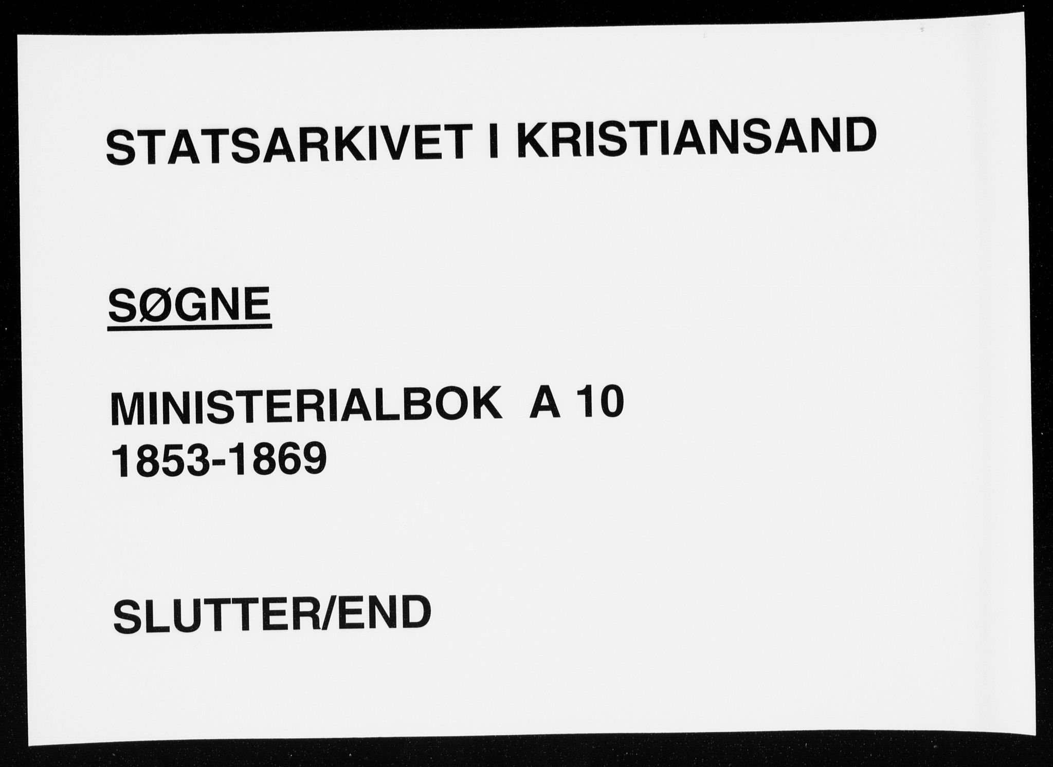 Søgne sokneprestkontor, SAK/1111-0037/F/Fa/Fab/L0010: Parish register (official) no. A 10, 1853-1869, p. 370