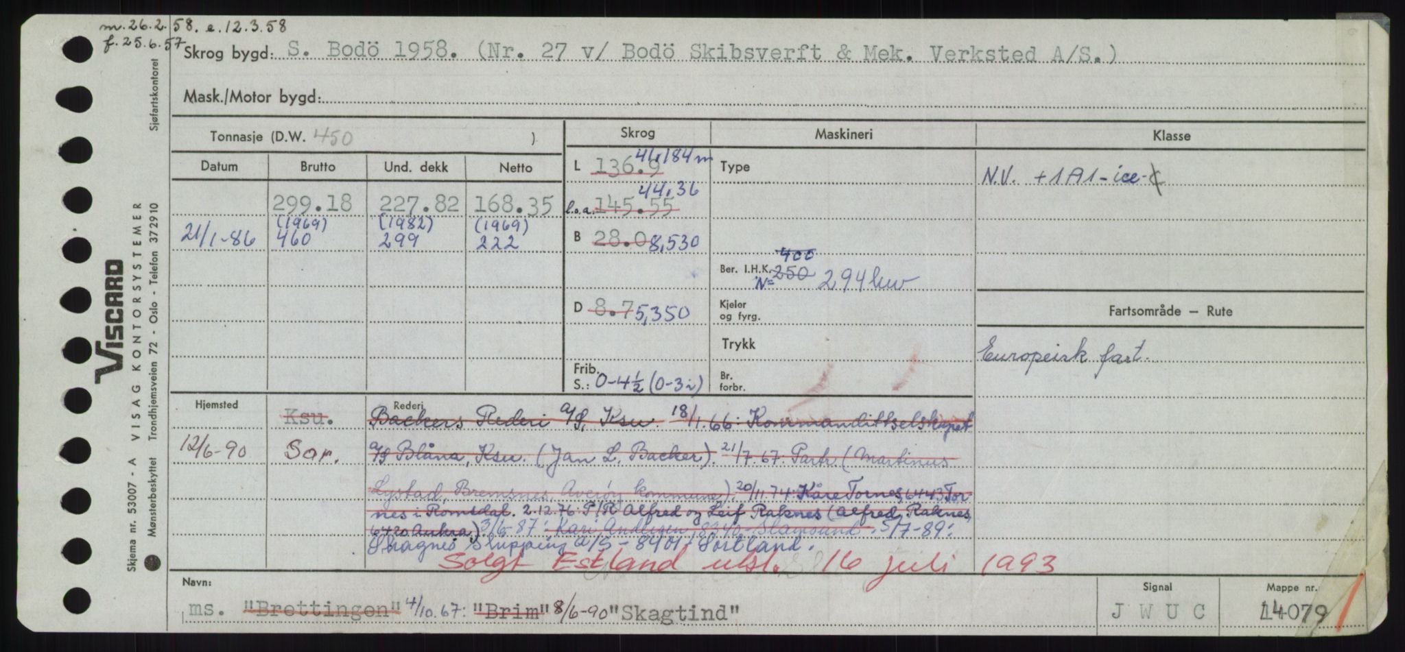 Sjøfartsdirektoratet med forløpere, Skipsmålingen, AV/RA-S-1627/H/Hd/L0034: Fartøy, Sk-Slå, p. 29