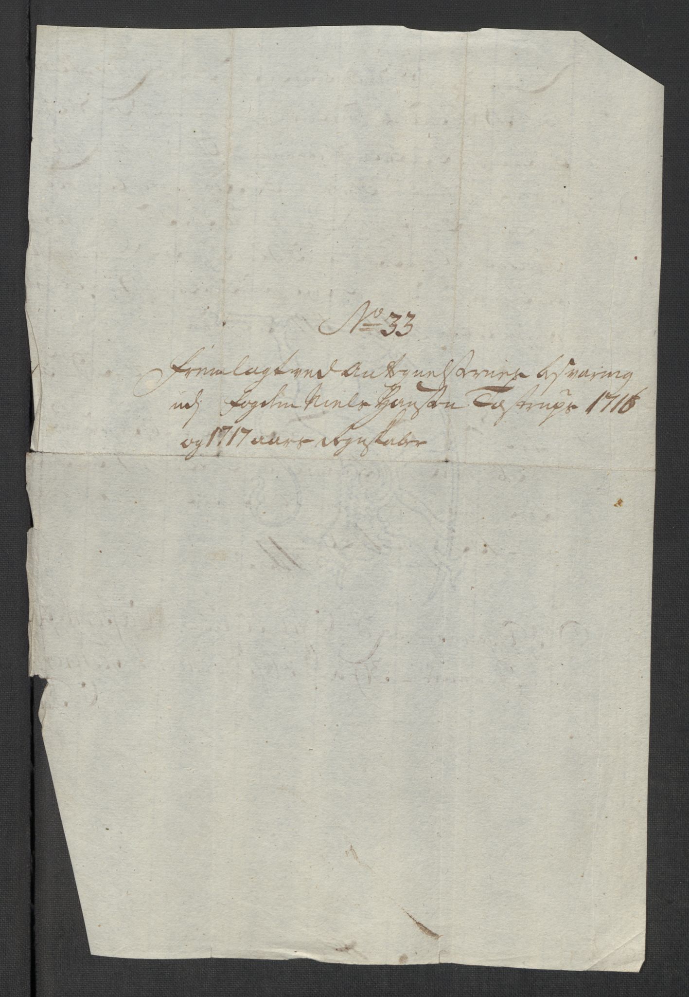 Rentekammeret inntil 1814, Reviderte regnskaper, Fogderegnskap, AV/RA-EA-4092/R43/L2562: Fogderegnskap Lista og Mandal, 1717, p. 194