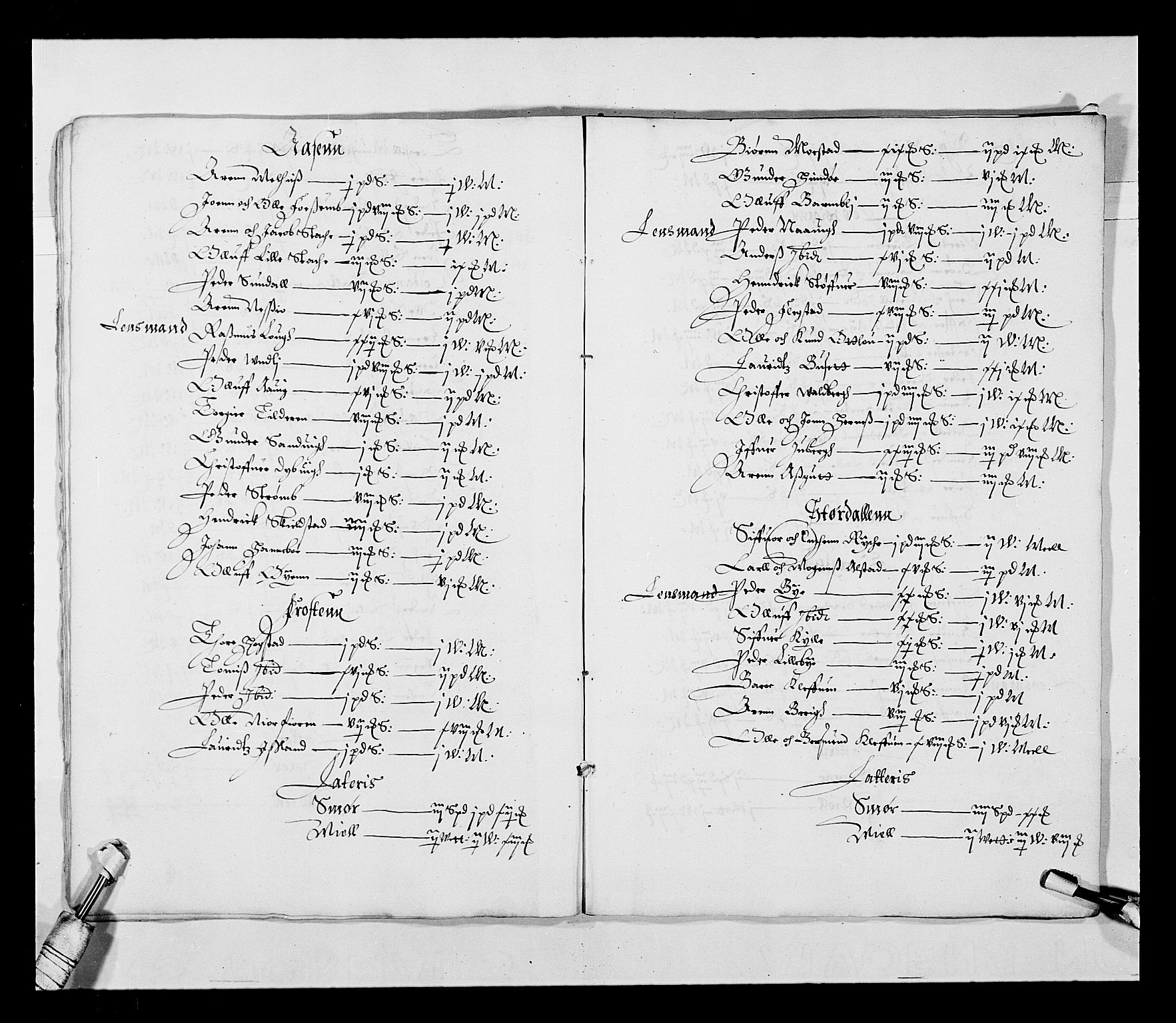 Stattholderembetet 1572-1771, AV/RA-EA-2870/Ek/L0027/0002: Jordebøker 1633-1658: / Tre jordebøker fra Trondheim len, 1644-1645, p. 8