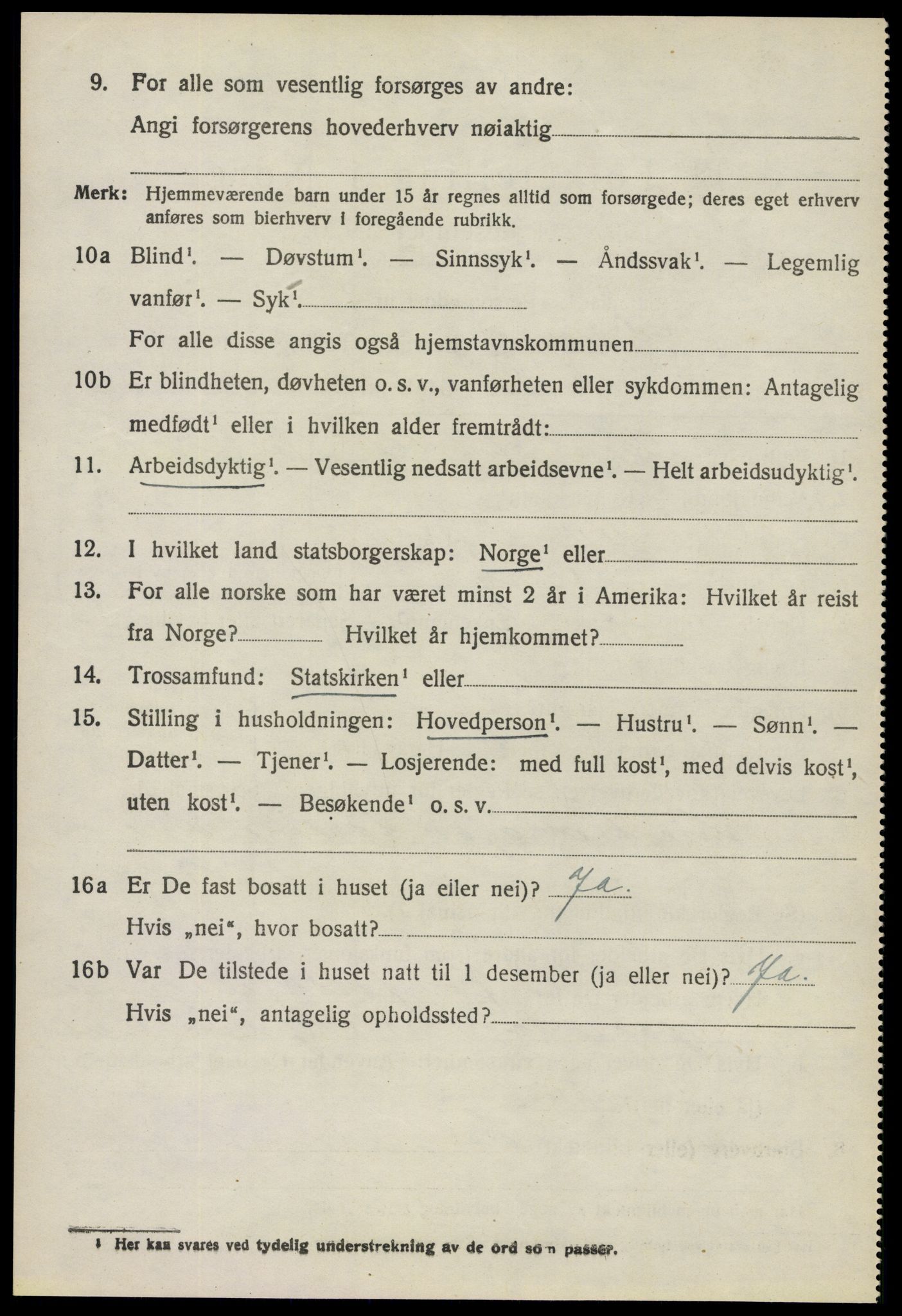 SAO, 1920 census for Eidsberg, 1920, p. 10586