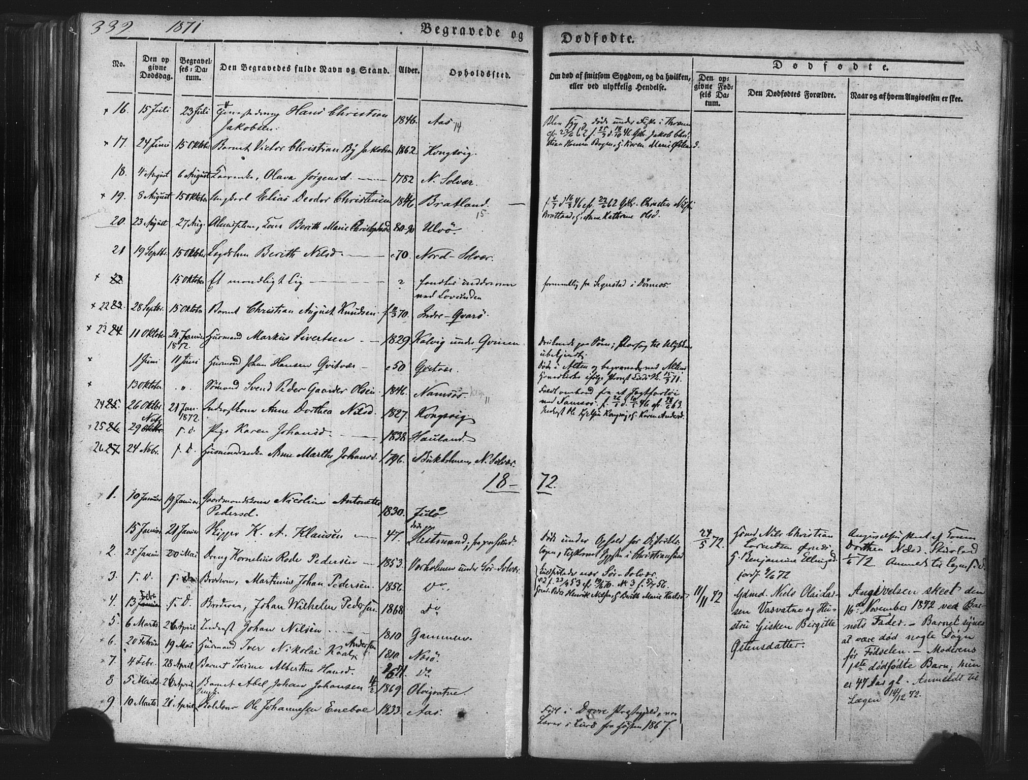Ministerialprotokoller, klokkerbøker og fødselsregistre - Nordland, SAT/A-1459/839/L0567: Parish register (official) no. 839A04, 1863-1879, p. 339