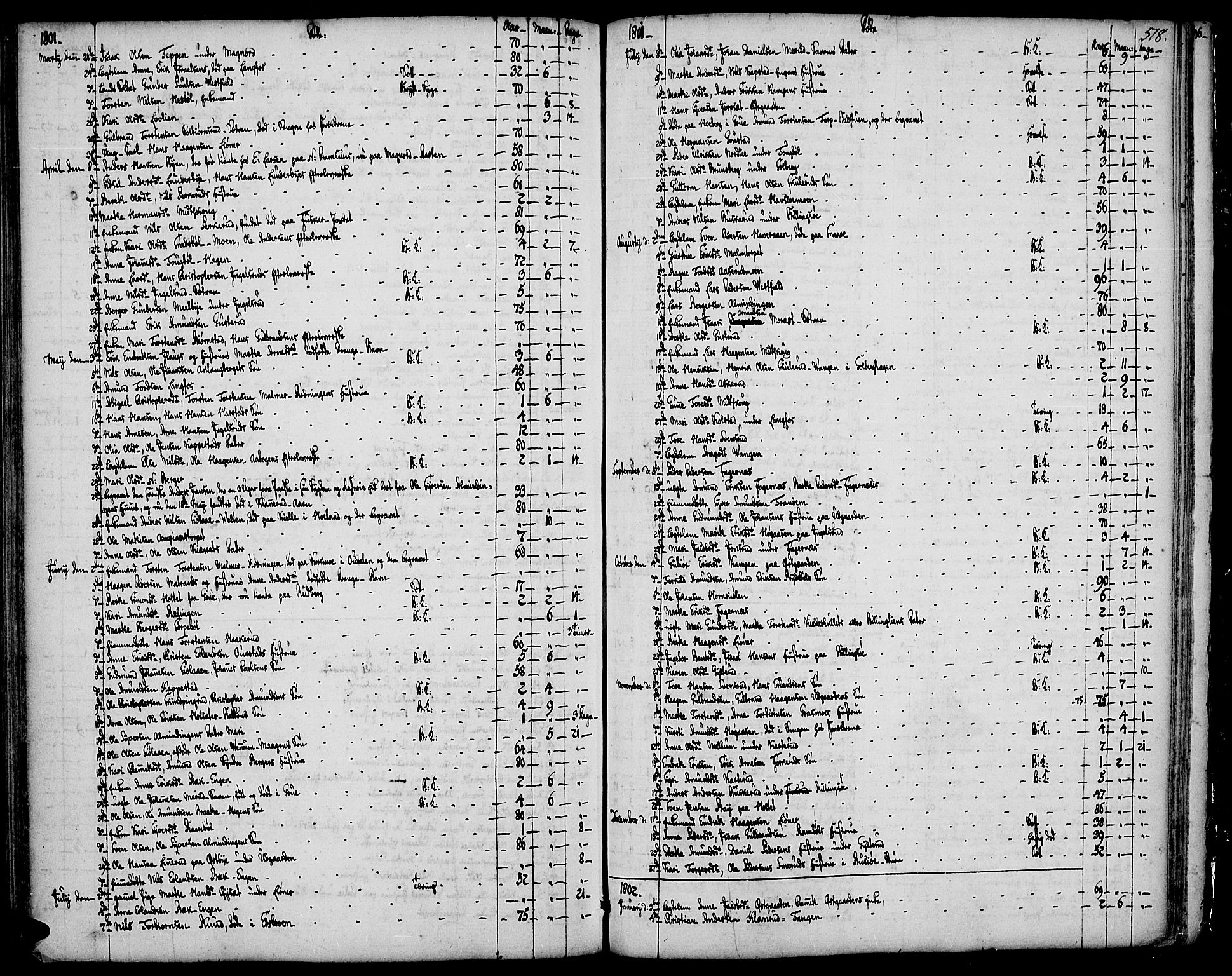 Vinger prestekontor, SAH/PREST-024/H/Ha/Haa/L0004: Parish register (official) no. 4, 1766-1813, p. 517-518