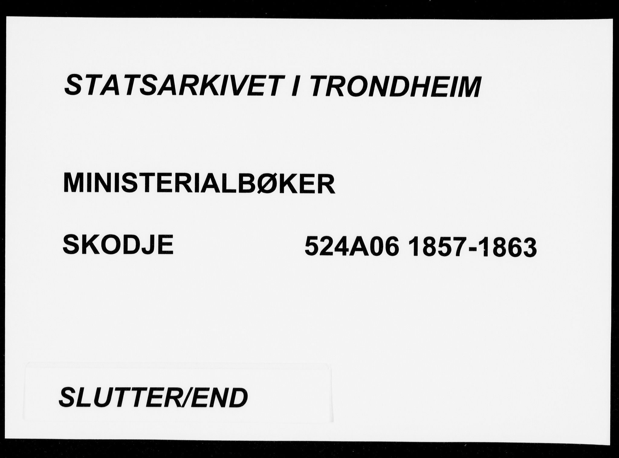 Ministerialprotokoller, klokkerbøker og fødselsregistre - Møre og Romsdal, AV/SAT-A-1454/524/L0354: Parish register (official) no. 524A06, 1857-1863