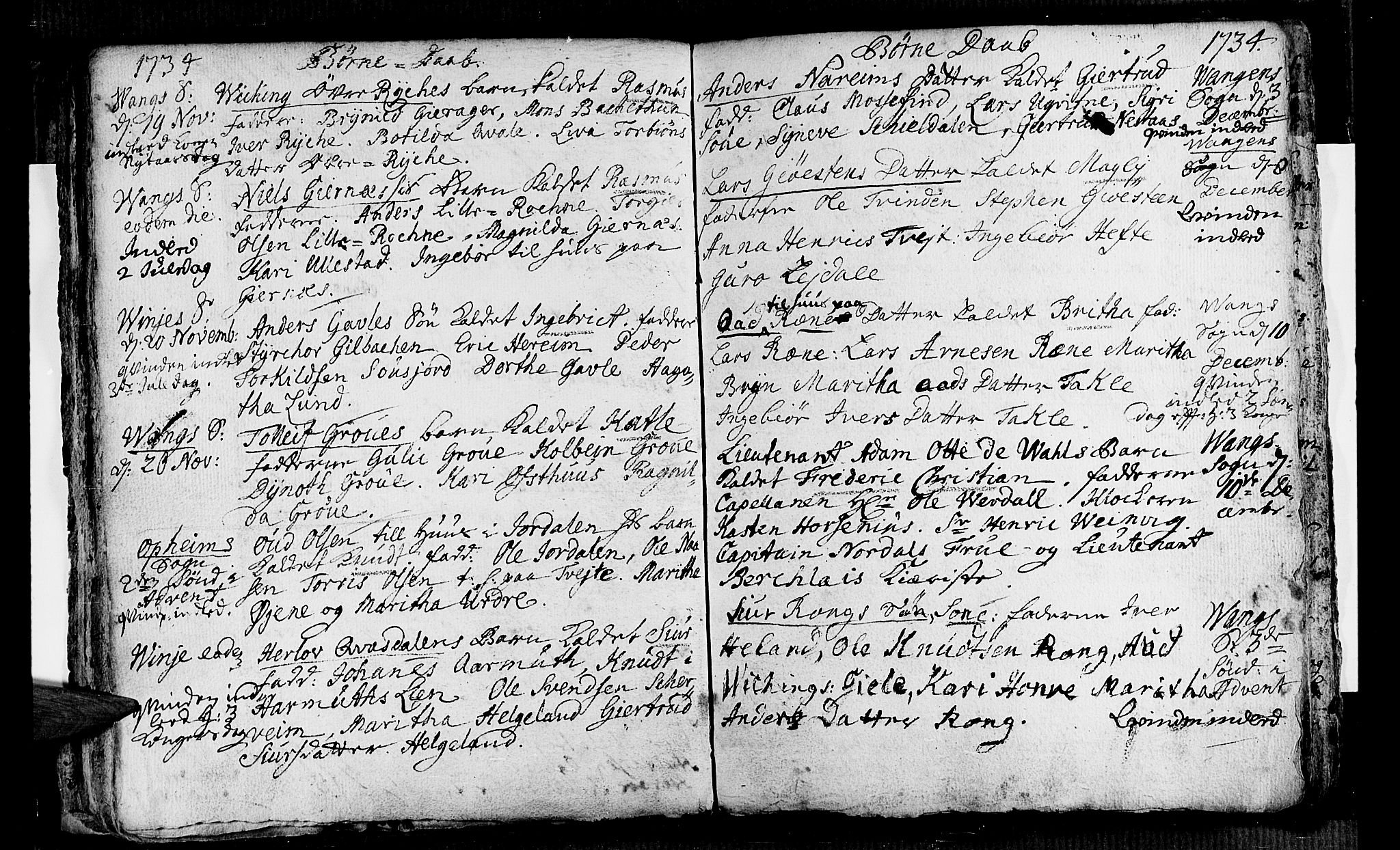 Voss sokneprestembete, AV/SAB-A-79001/H/Haa: Parish register (official) no. A 4, 1732-1736, p. 51