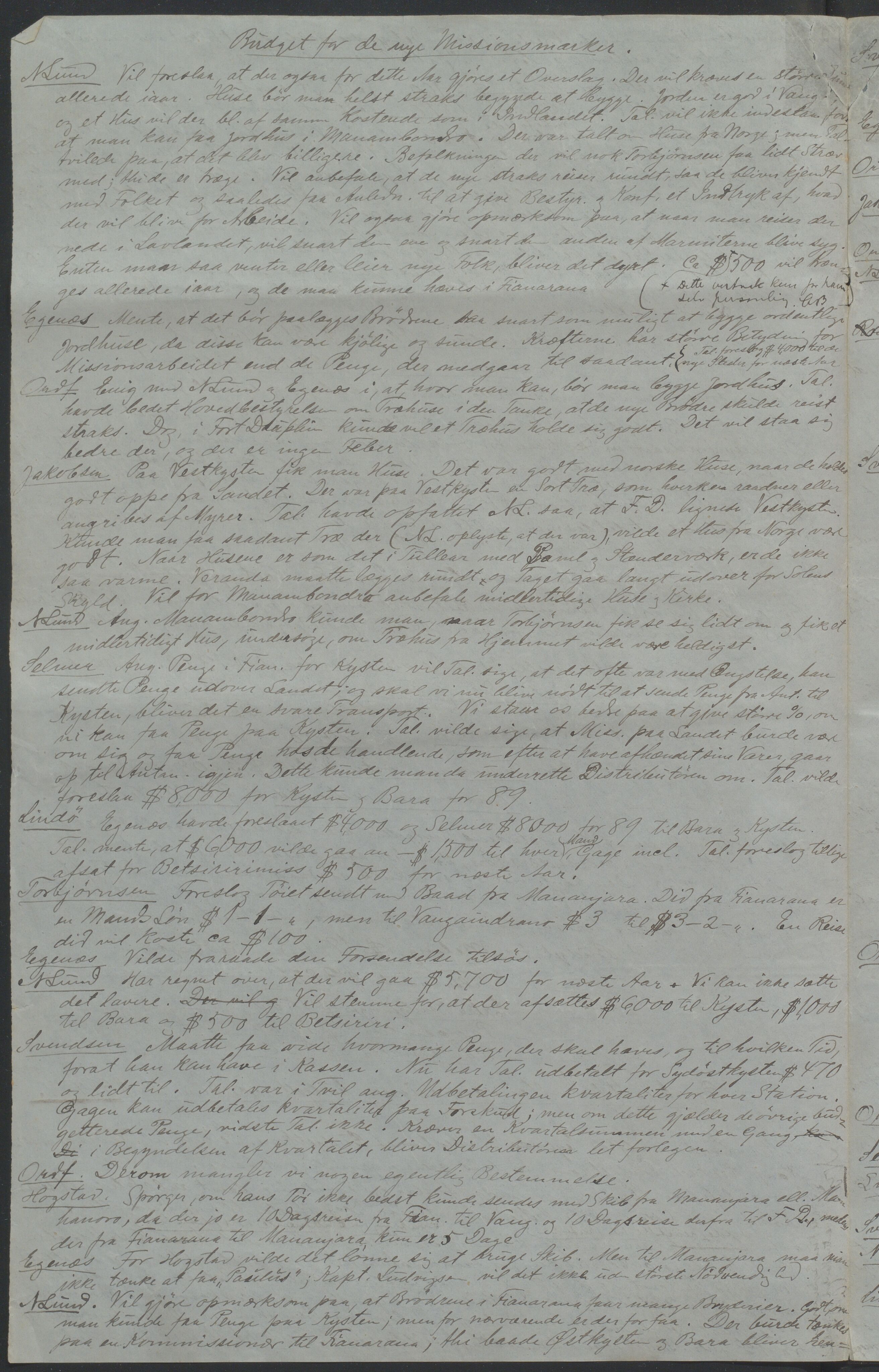 Det Norske Misjonsselskap - hovedadministrasjonen, VID/MA-A-1045/D/Da/Daa/L0037/0006: Konferansereferat og årsberetninger / Konferansereferat fra Madagaskar Innland., 1888