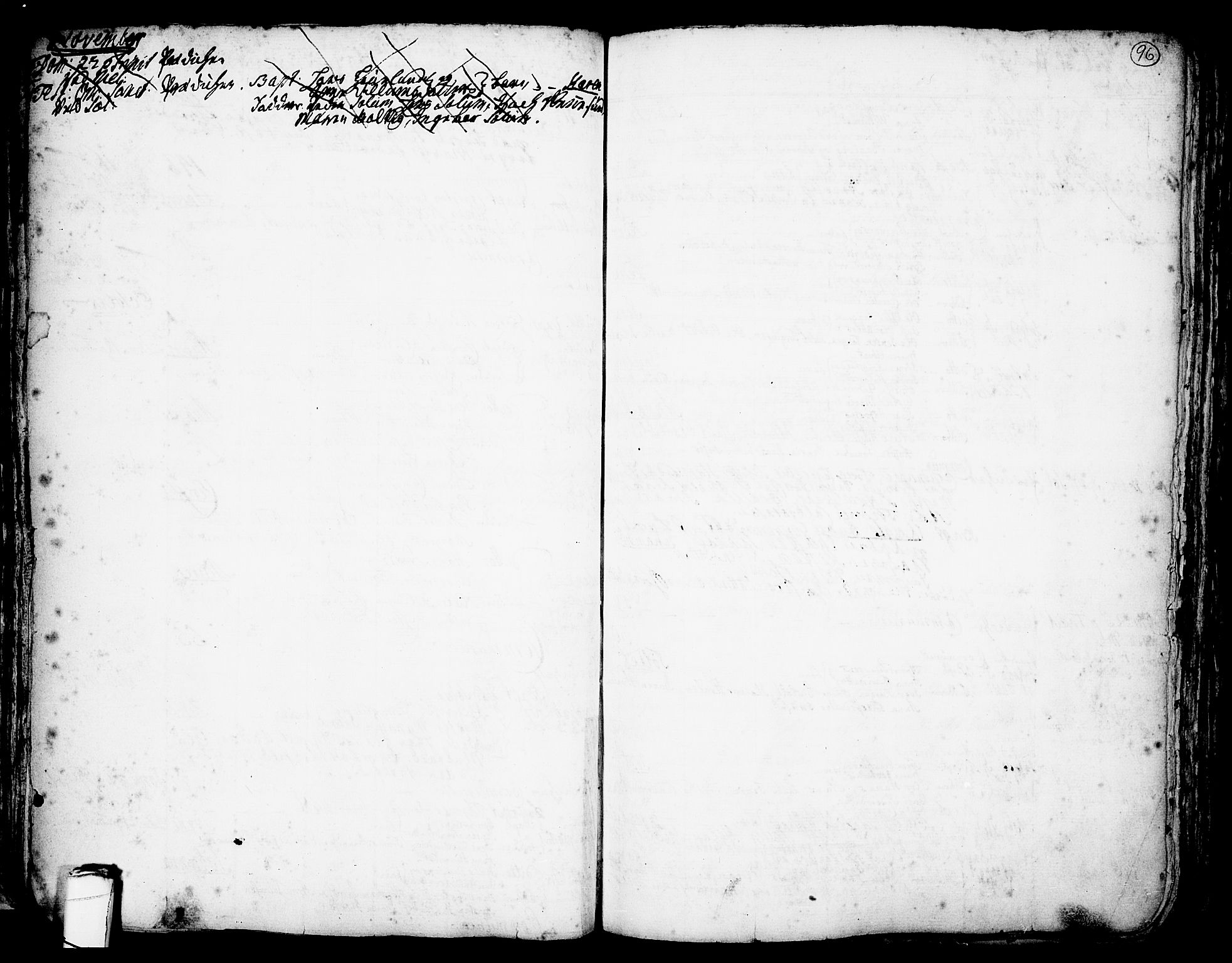 Solum kirkebøker, SAKO/A-306/F/Fa/L0002: Parish register (official) no. I 2, 1713-1761, p. 96