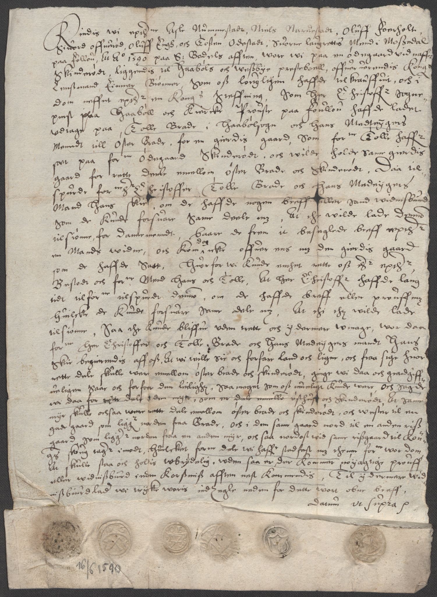 Riksarkivets diplomsamling, RA/EA-5965/F15/L0005: Prestearkiv - Østfold, 1572-1830, p. 159