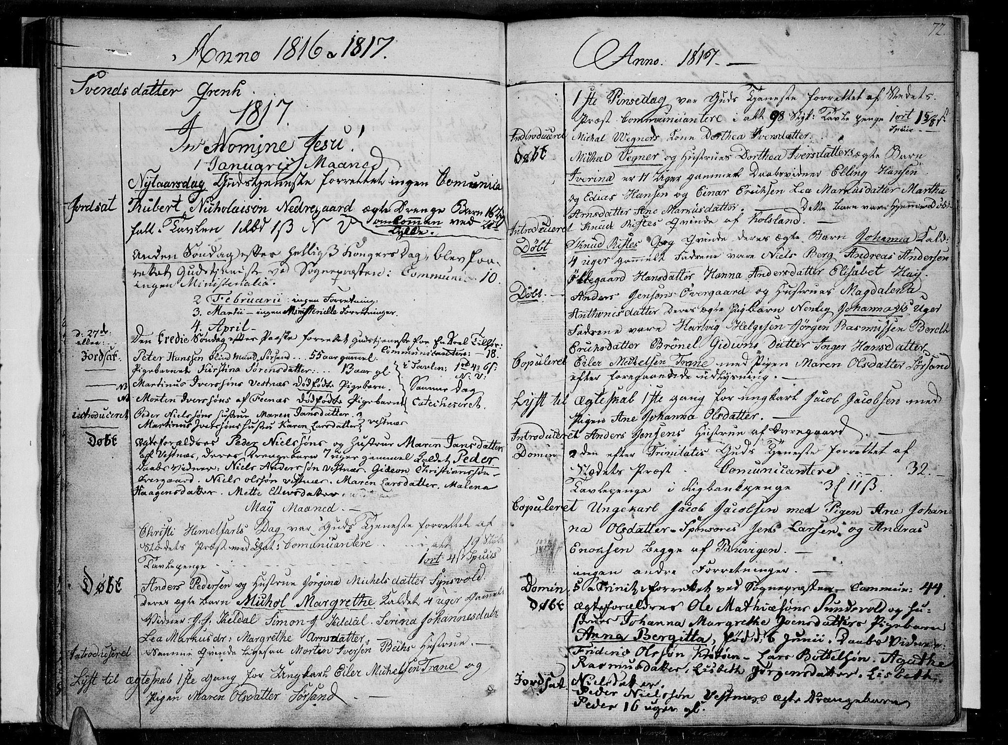 Trondenes sokneprestkontor, SATØ/S-1319/H/Ha/L0004kirke: Parish register (official) no. 4, 1797-1820, p. 72