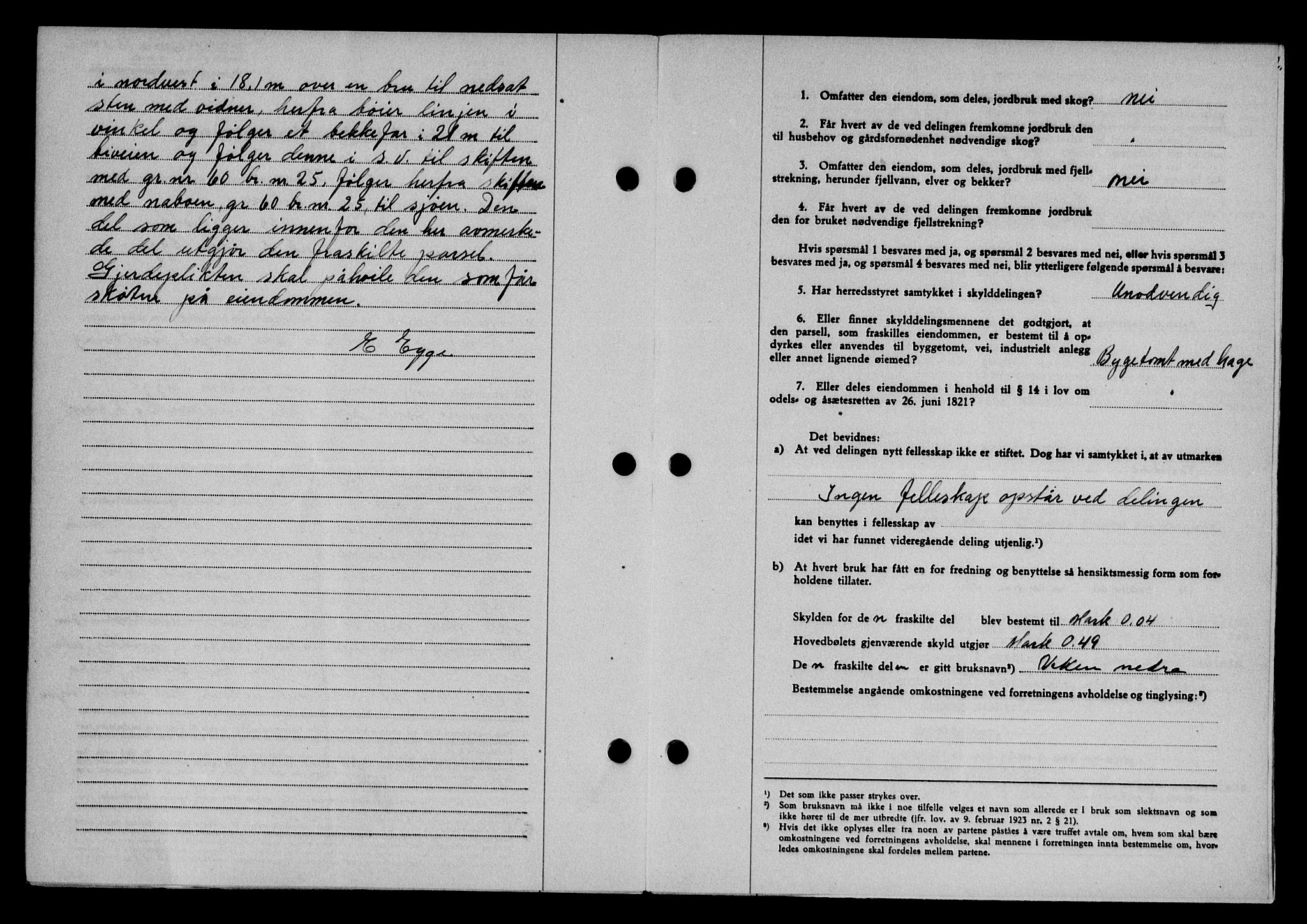 Karmsund sorenskriveri, SAST/A-100311/01/II/IIB/L0105: Mortgage book no. 85A, 1952-1952, Diary no: : 1213/1952