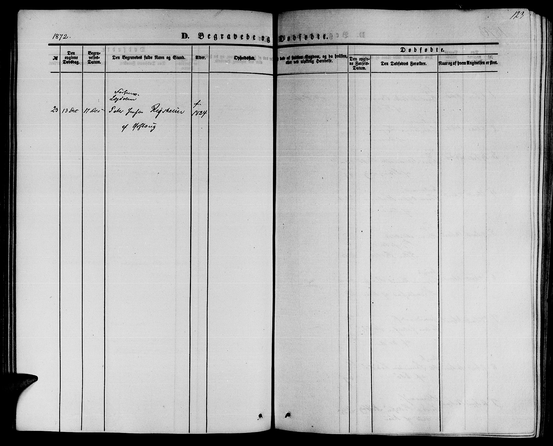 Ministerialprotokoller, klokkerbøker og fødselsregistre - Møre og Romsdal, AV/SAT-A-1454/559/L0713: Parish register (official) no. 559A01, 1861-1886, p. 123