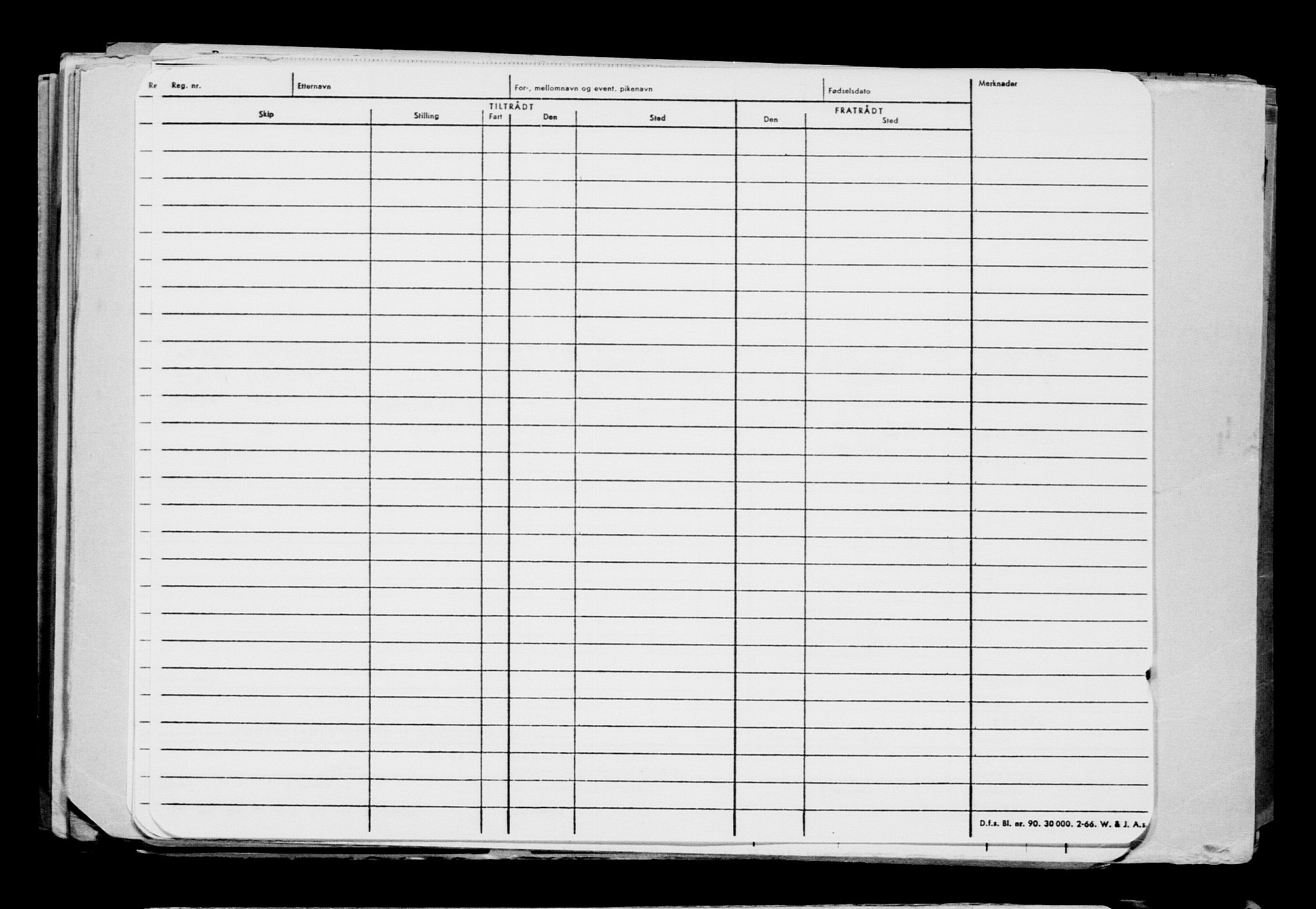 Direktoratet for sjømenn, AV/RA-S-3545/G/Gb/L0220: Hovedkort, 1923, p. 95