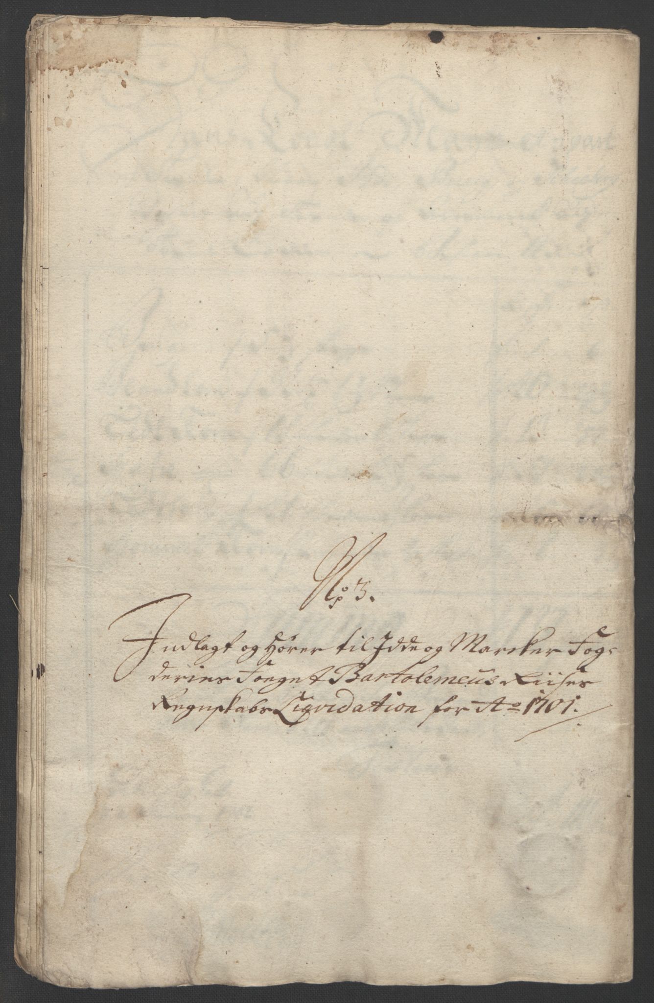 Rentekammeret inntil 1814, Reviderte regnskaper, Fogderegnskap, RA/EA-4092/R01/L0015: Fogderegnskap Idd og Marker, 1700-1701, p. 235