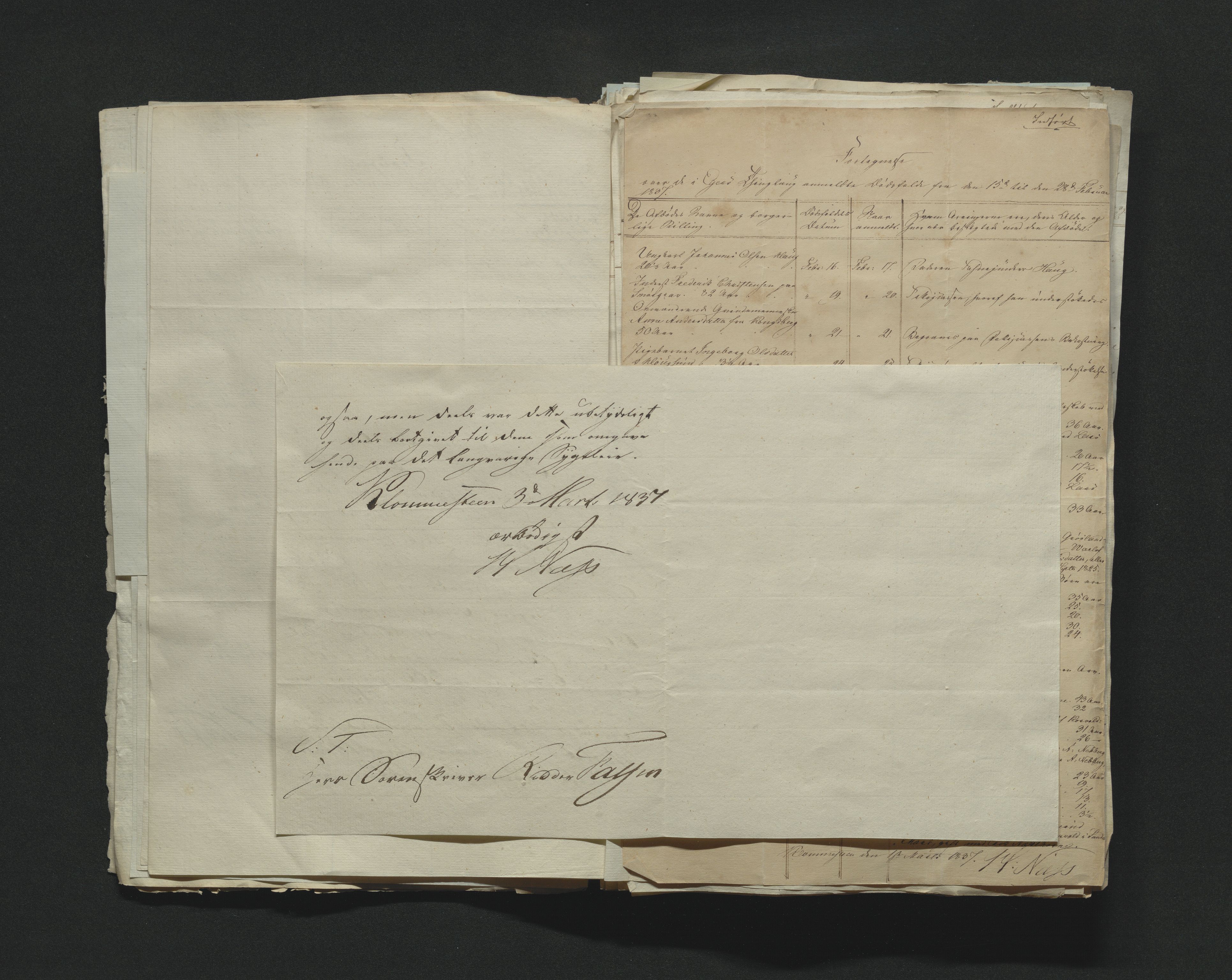 Eiker, Modum og Sigdal sorenskriveri, AV/SAKO-A-123/H/Ha/Hab/L0005: Dødsfallsmeldinger, 1837-1840