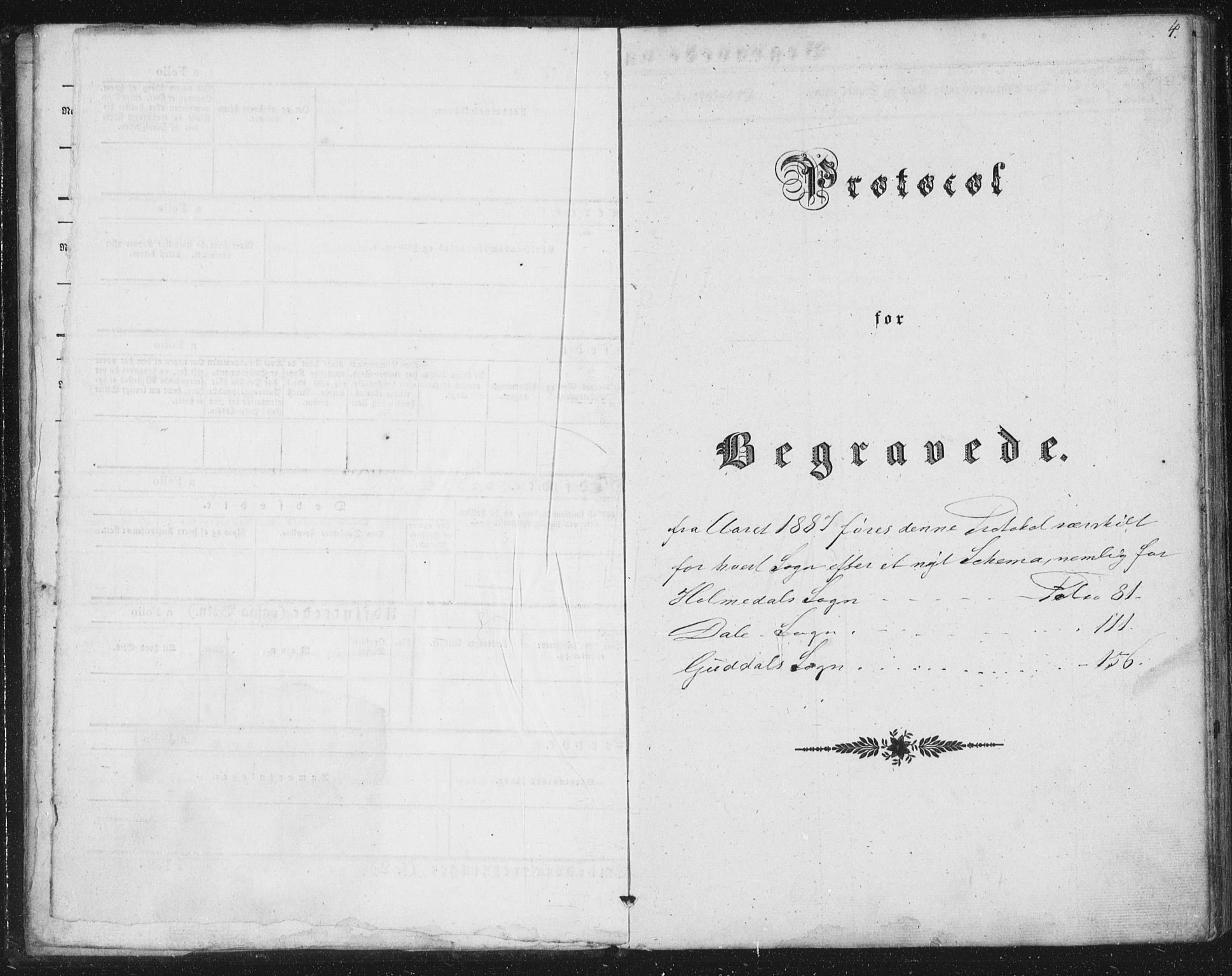 Fjaler sokneprestembete, SAB/A-79801/H/Haa/Haaa/L0012: Parish register (official) no. A 12, 1854-1887, p. 4