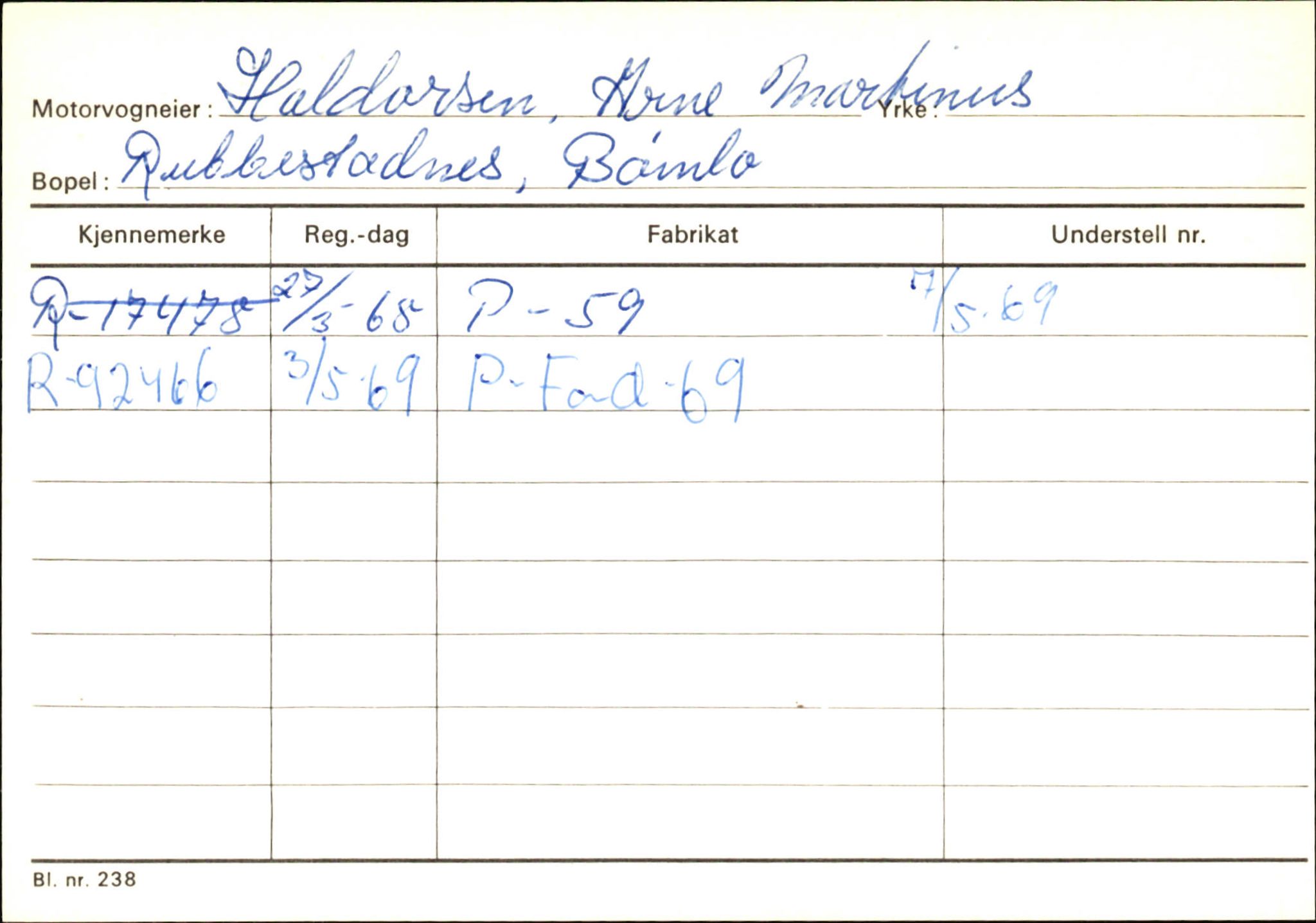 Statens vegvesen, Hordaland vegkontor, AV/SAB-A-5201/2/Ha/L0018: R-eierkort H, 1920-1971, p. 10