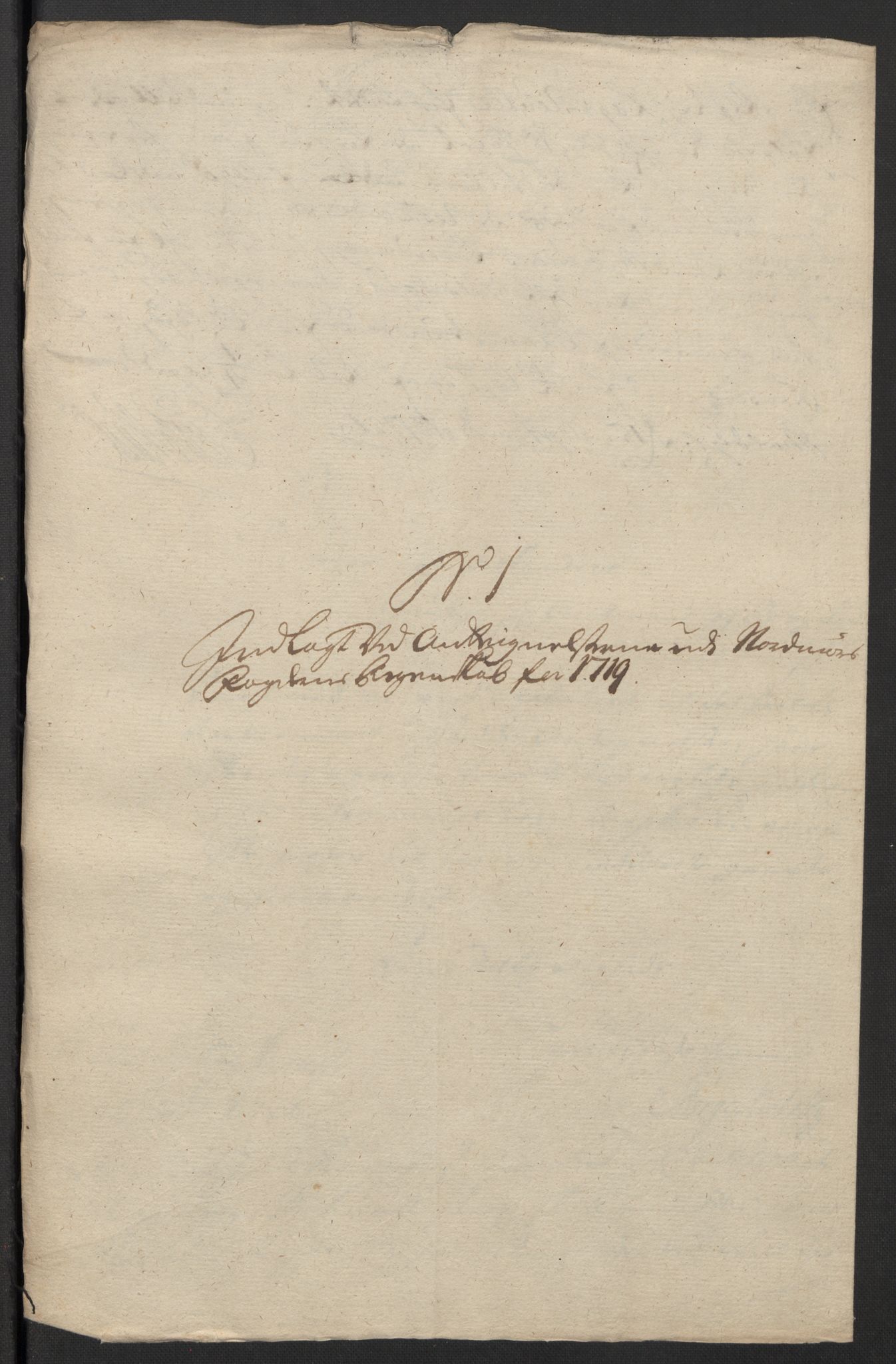 Rentekammeret inntil 1814, Reviderte regnskaper, Fogderegnskap, RA/EA-4092/R56/L3752: Fogderegnskap Nordmøre, 1719, p. 304