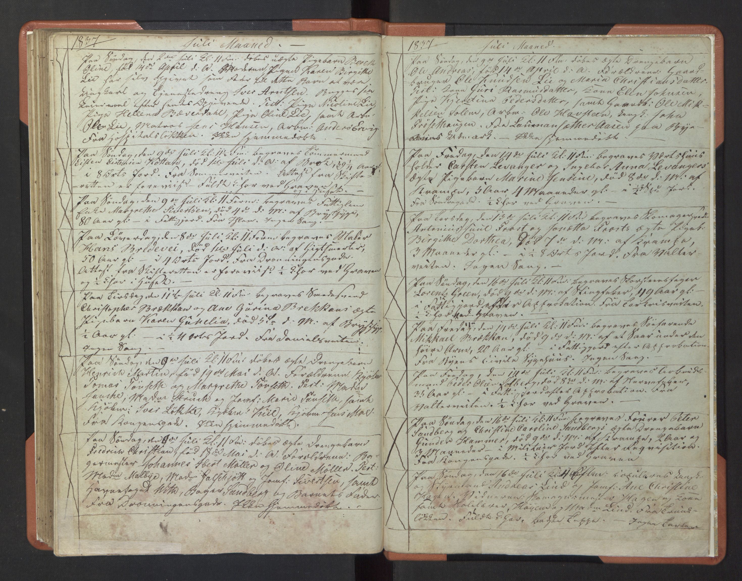 Ministerialprotokoller, klokkerbøker og fødselsregistre - Sør-Trøndelag, AV/SAT-A-1456/601/L0065: Diary records no. 601A32, 1835-1837