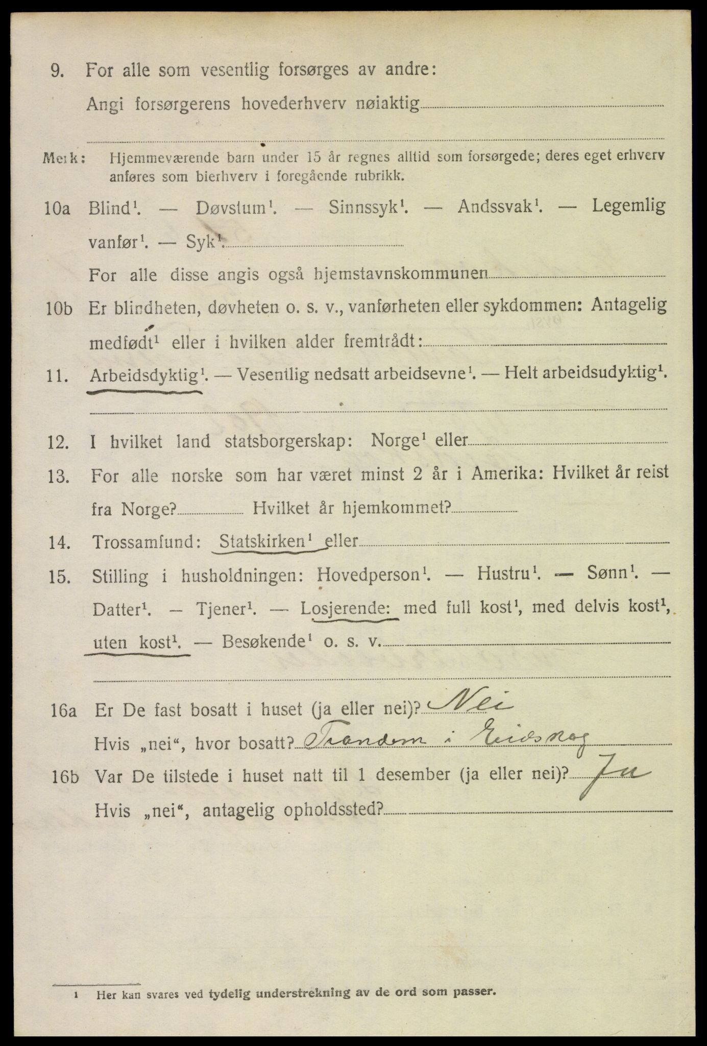 SAH, 1920 census for Eidskog, 1920, p. 8540