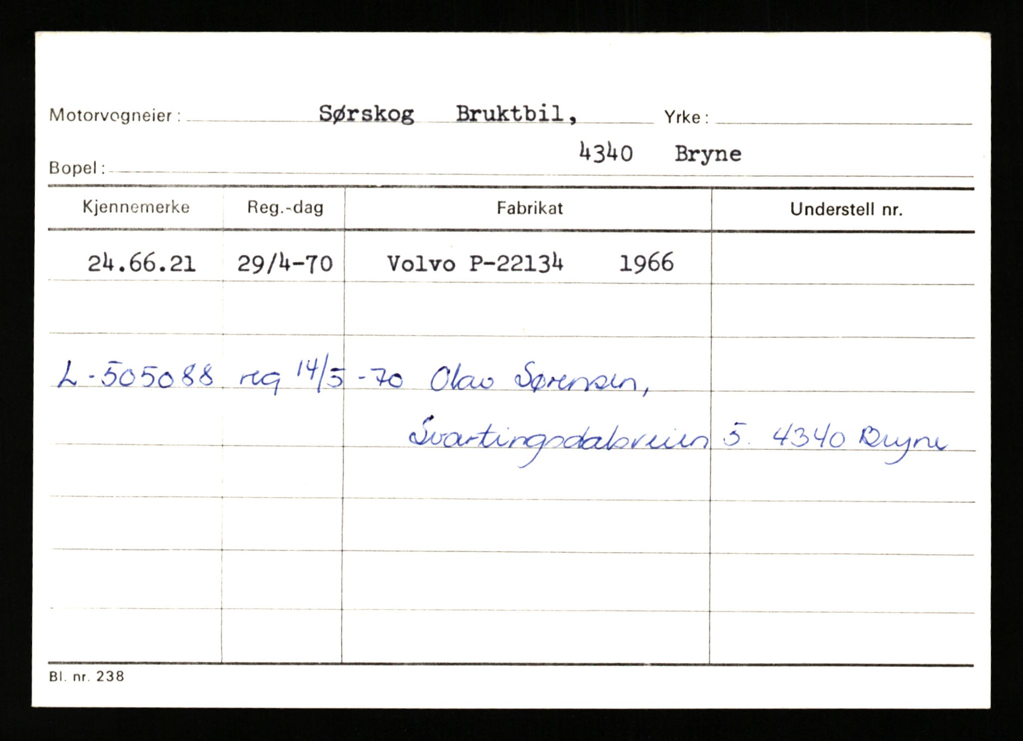 Stavanger trafikkstasjon, AV/SAST-A-101942/0/G/L0011: Registreringsnummer: 240000 - 363477, 1930-1971, p. 279