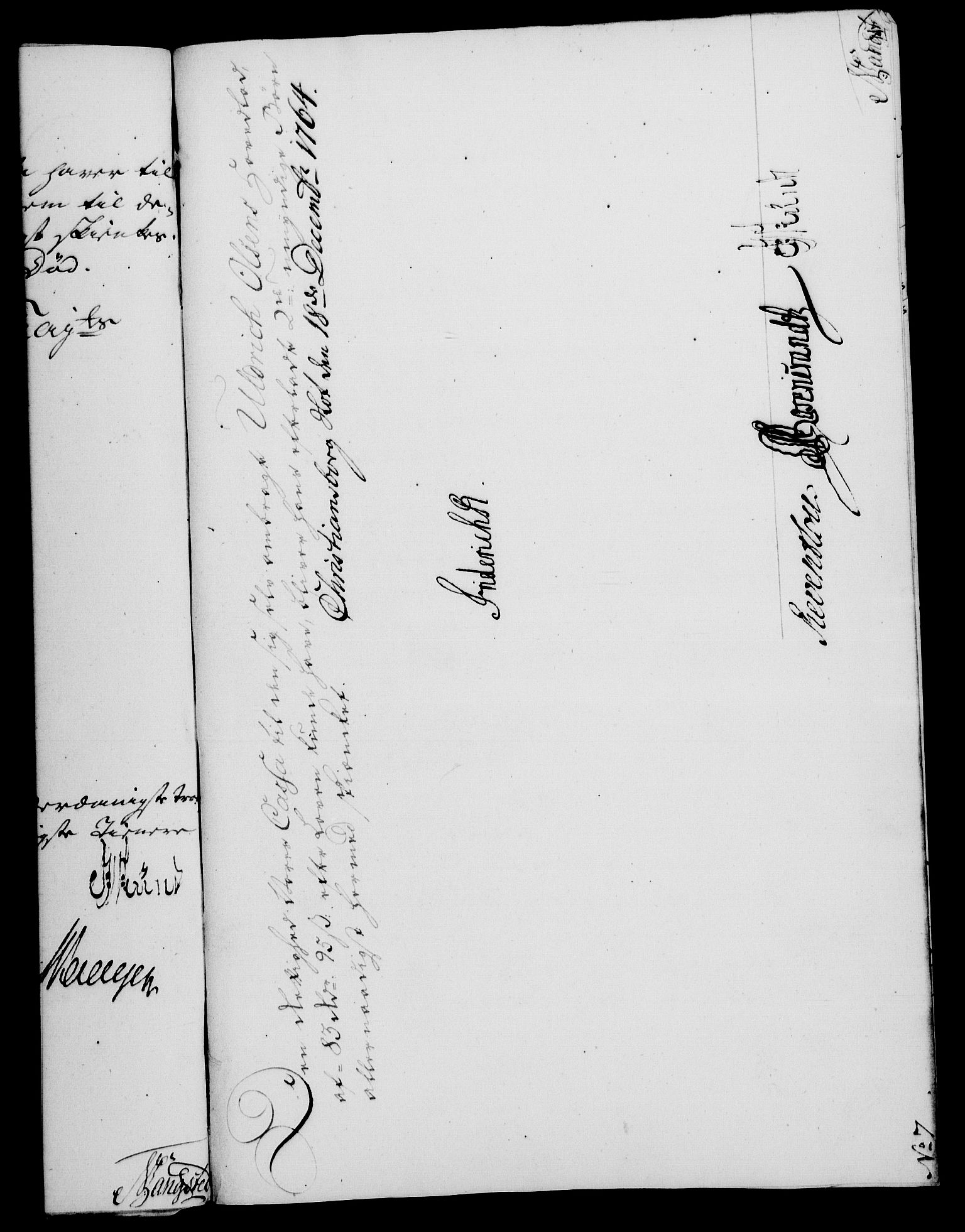 Rentekammeret, Kammerkanselliet, RA/EA-3111/G/Gf/Gfa/L0046: Norsk relasjons- og resolusjonsprotokoll (merket RK 52.46), 1764, p. 464