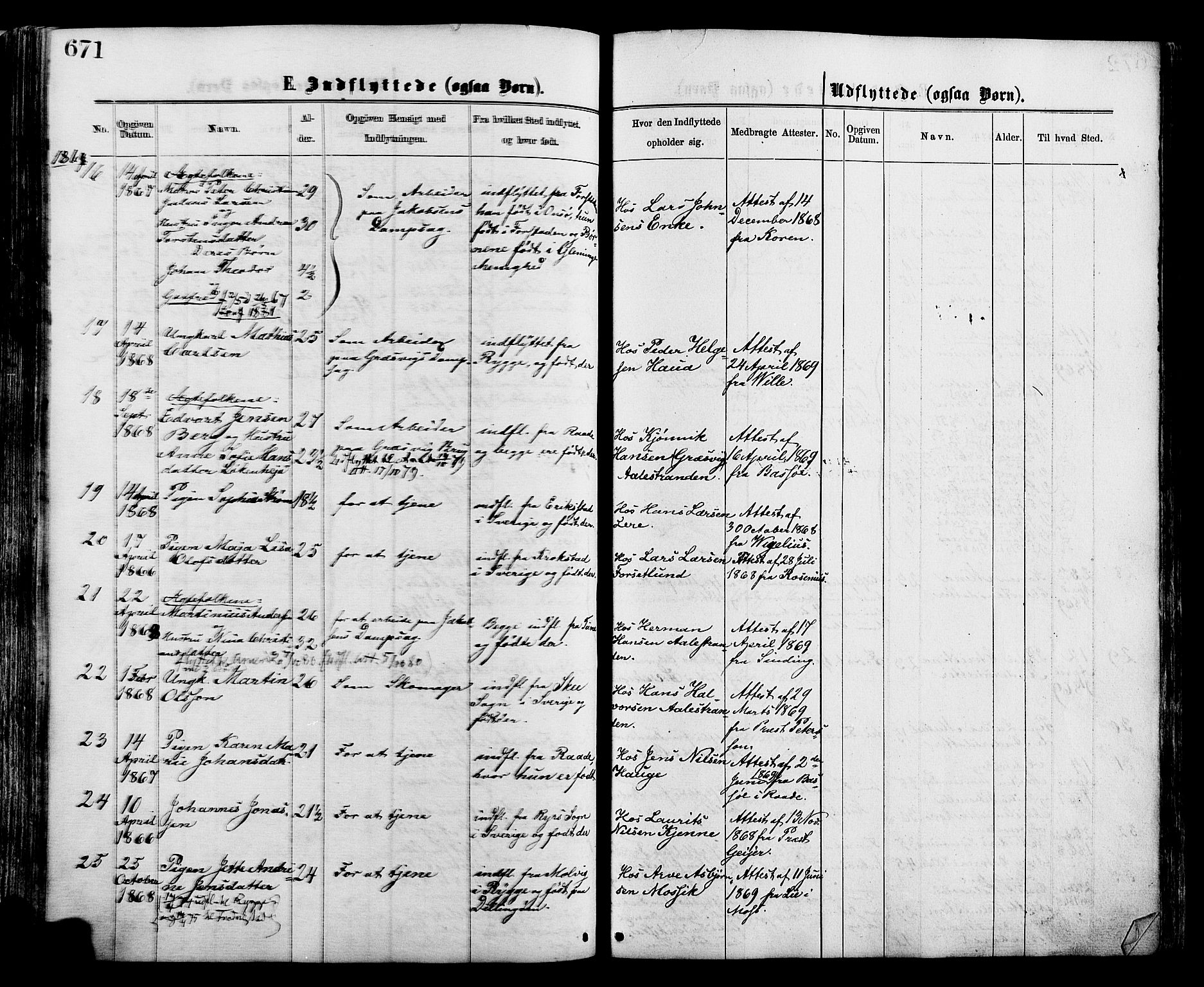 Onsøy prestekontor Kirkebøker, AV/SAO-A-10914/F/Fa/L0004: Parish register (official) no. I 4, 1861-1877, p. 671