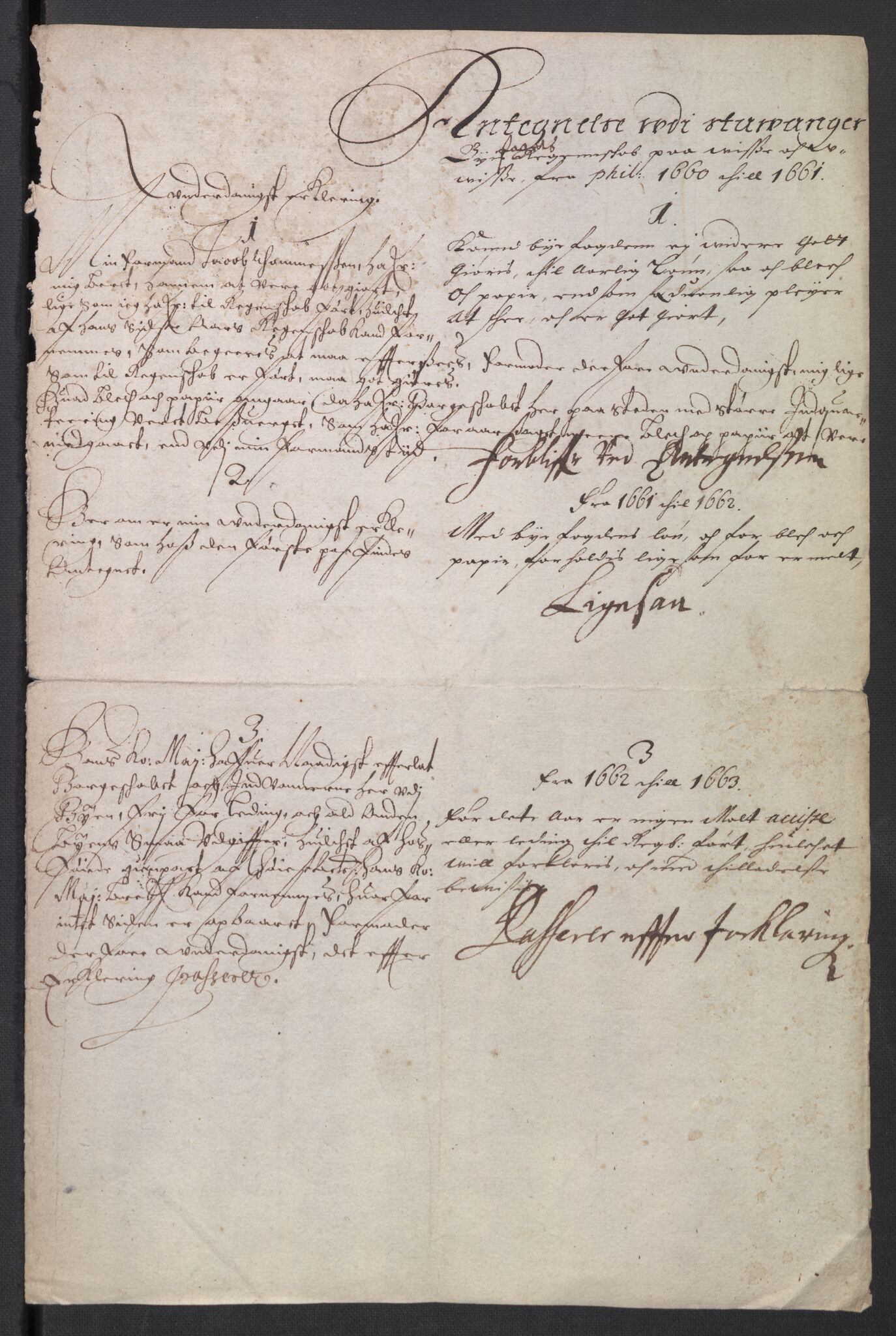 Rentekammeret inntil 1814, Reviderte regnskaper, Byregnskaper, AV/RA-EA-4066/R/Ro/L0299: [O2] By- og kontribusjonsregnskap, 1639-1661, p. 651