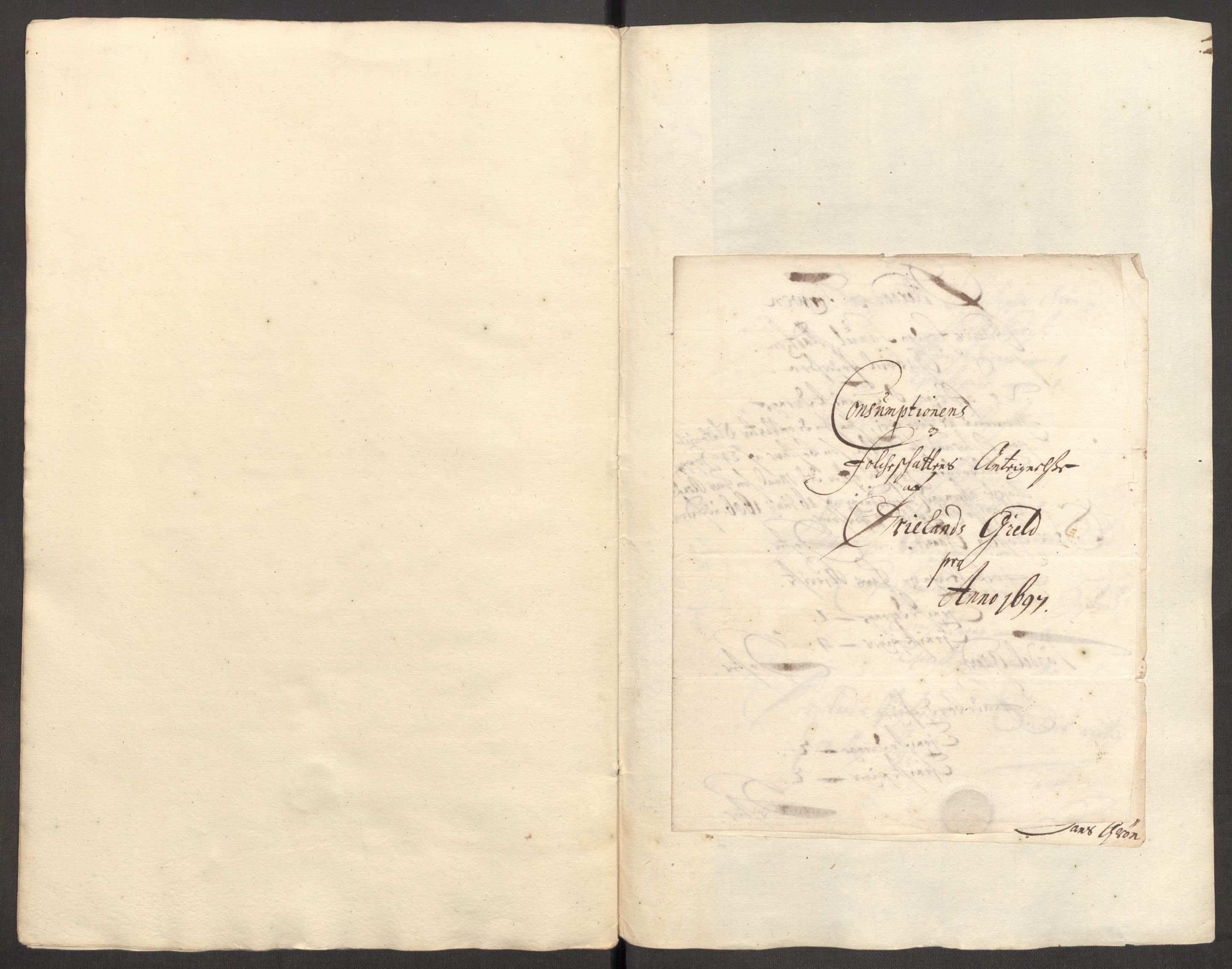 Rentekammeret inntil 1814, Reviderte regnskaper, Fogderegnskap, AV/RA-EA-4092/R57/L3852: Fogderegnskap Fosen, 1697, p. 145