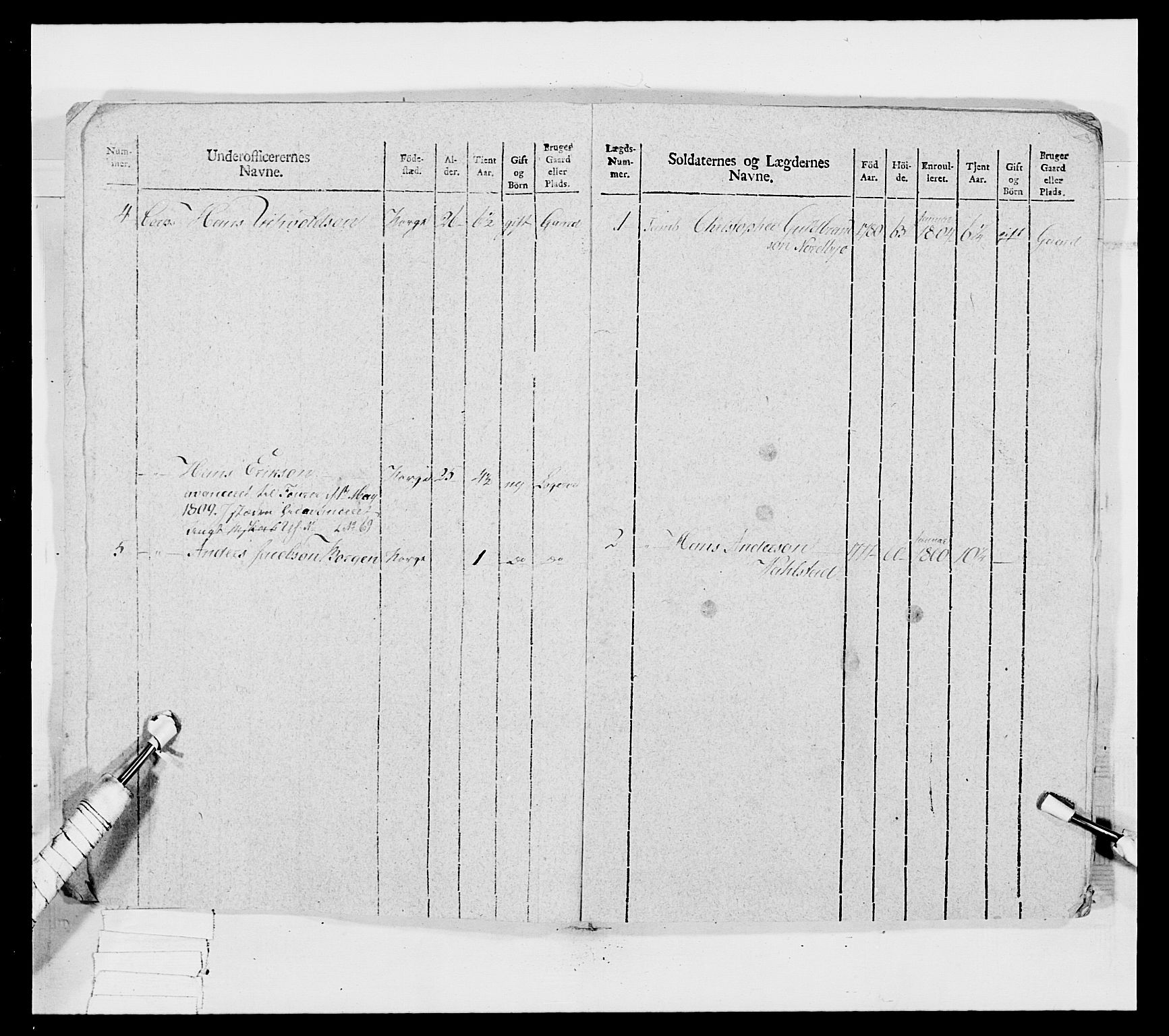 Generalitets- og kommissariatskollegiet, Det kongelige norske kommissariatskollegium, AV/RA-EA-5420/E/Eh/L0031a: Nordafjelske gevorbne infanteriregiment, 1769-1800, p. 375