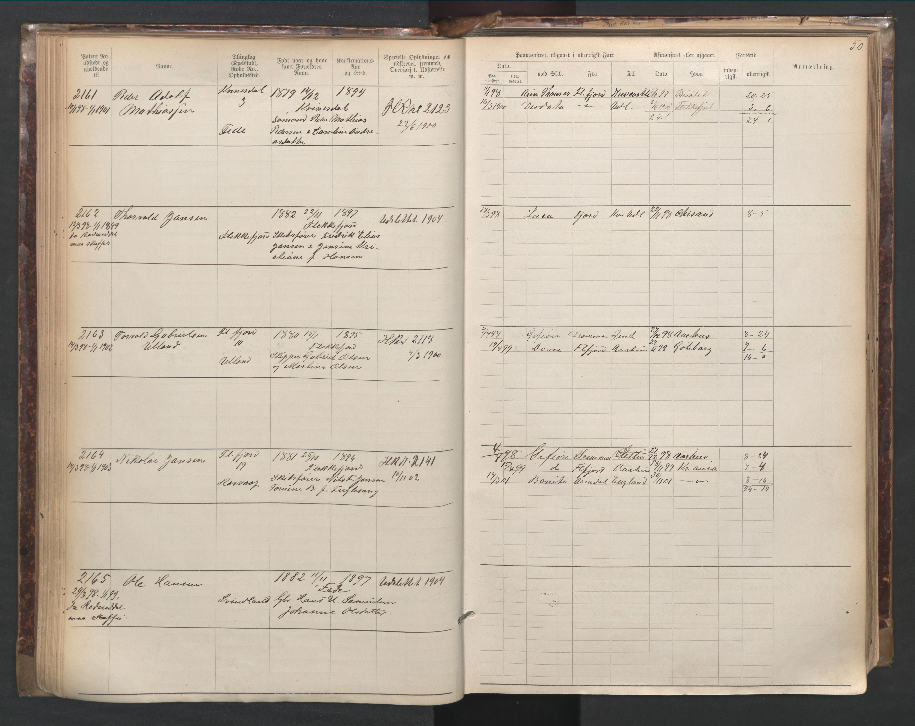 Flekkefjord mønstringskrets, AV/SAK-2031-0018/F/Fa/L0003: Annotasjonsrulle nr 1921-2963 med register, N-3, 1892-1948, p. 80