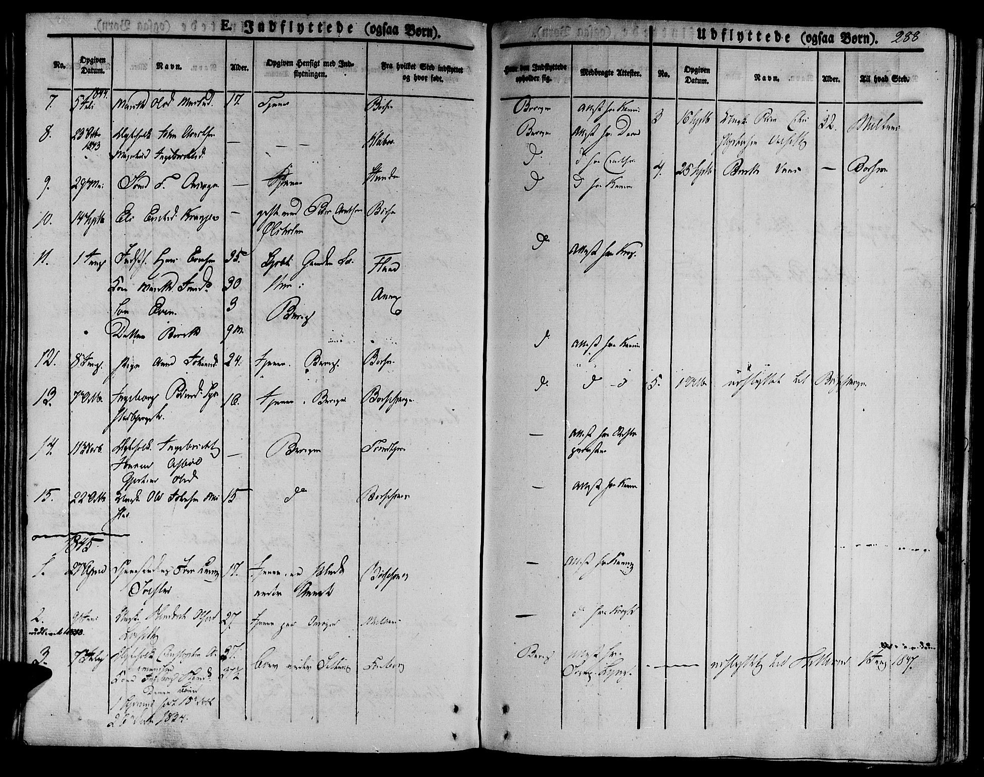 Ministerialprotokoller, klokkerbøker og fødselsregistre - Sør-Trøndelag, SAT/A-1456/612/L0375: Parish register (official) no. 612A07 /2, 1829-1845, p. 288
