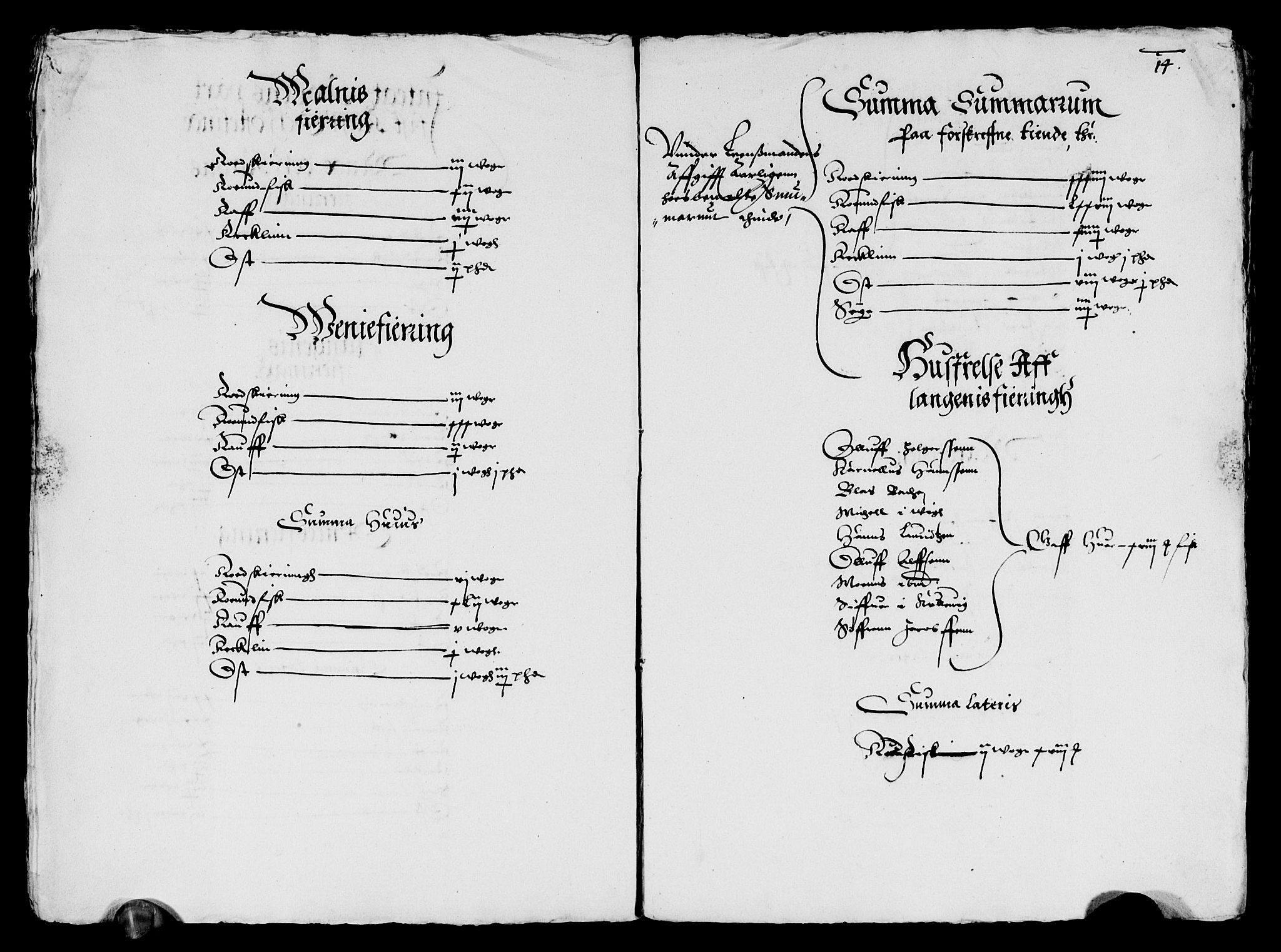 Rentekammeret inntil 1814, Reviderte regnskaper, Lensregnskaper, AV/RA-EA-5023/R/Rb/Rbz/L0009: Nordlandenes len, 1617-1618