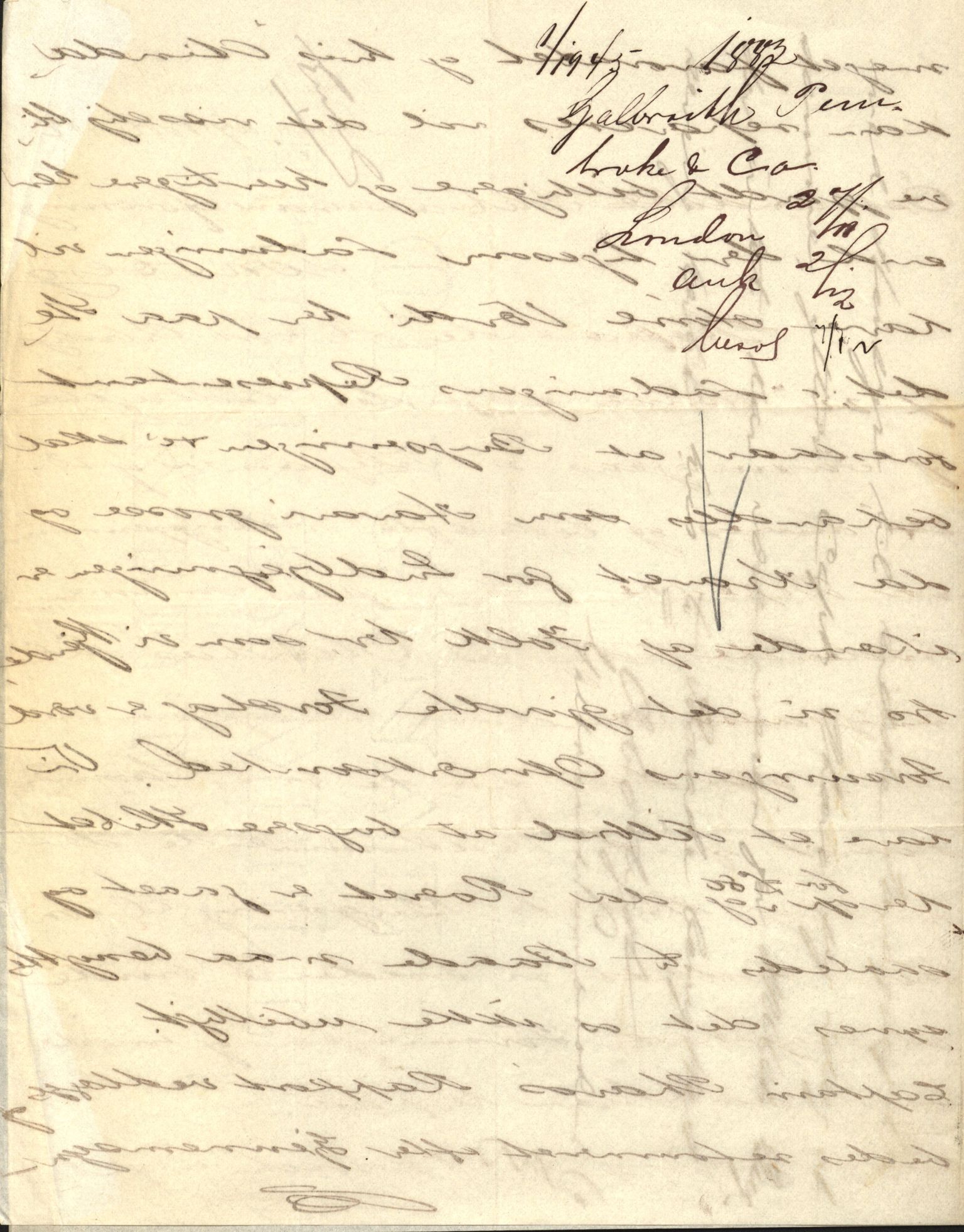 Pa 63 - Østlandske skibsassuranceforening, VEMU/A-1079/G/Ga/L0014/0009: Havaridokumenter / Peter, Olinda, Prinds Chr. August, Poseidon, 1882, p. 9