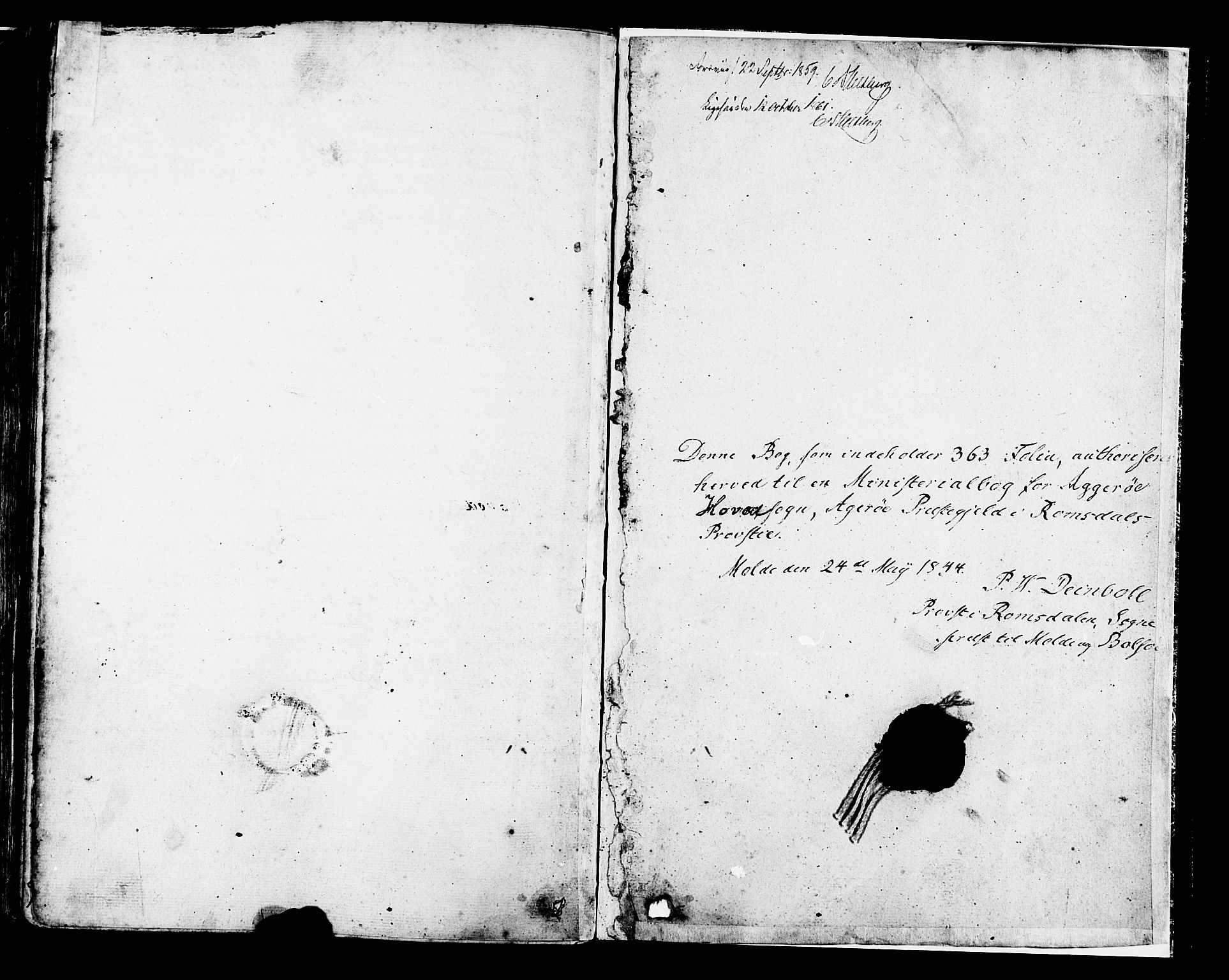 Ministerialprotokoller, klokkerbøker og fødselsregistre - Møre og Romsdal, AV/SAT-A-1454/560/L0719: Parish register (official) no. 560A03, 1845-1872