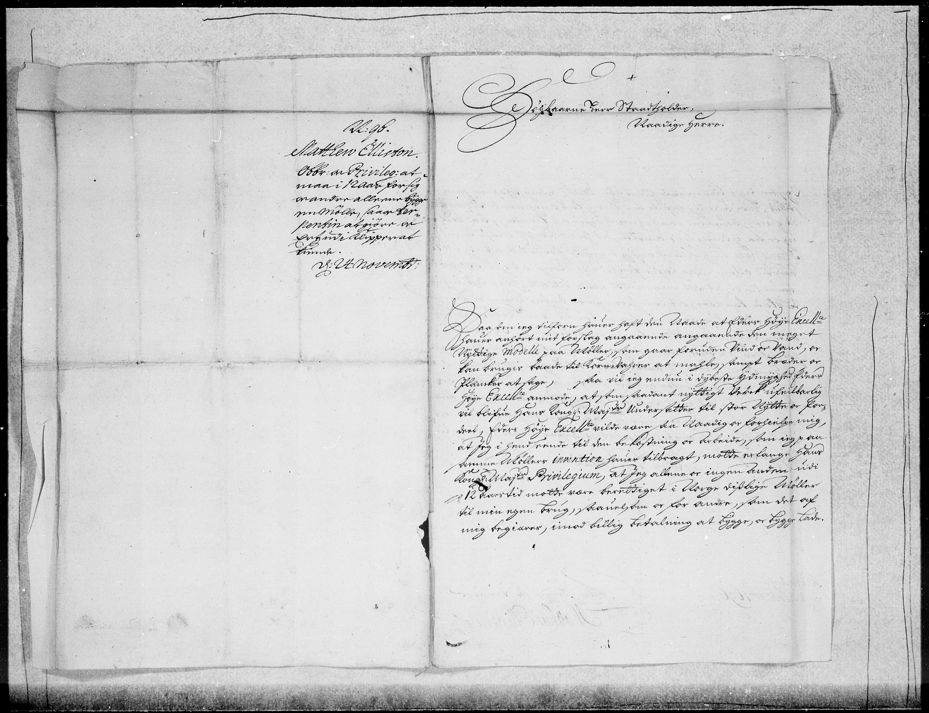 Danske Kanselli 1572-1799, AV/RA-EA-3023/F/Fc/Fcc/Fcca/L0047: Norske innlegg 1572-1799, 1695-1697, p. 228