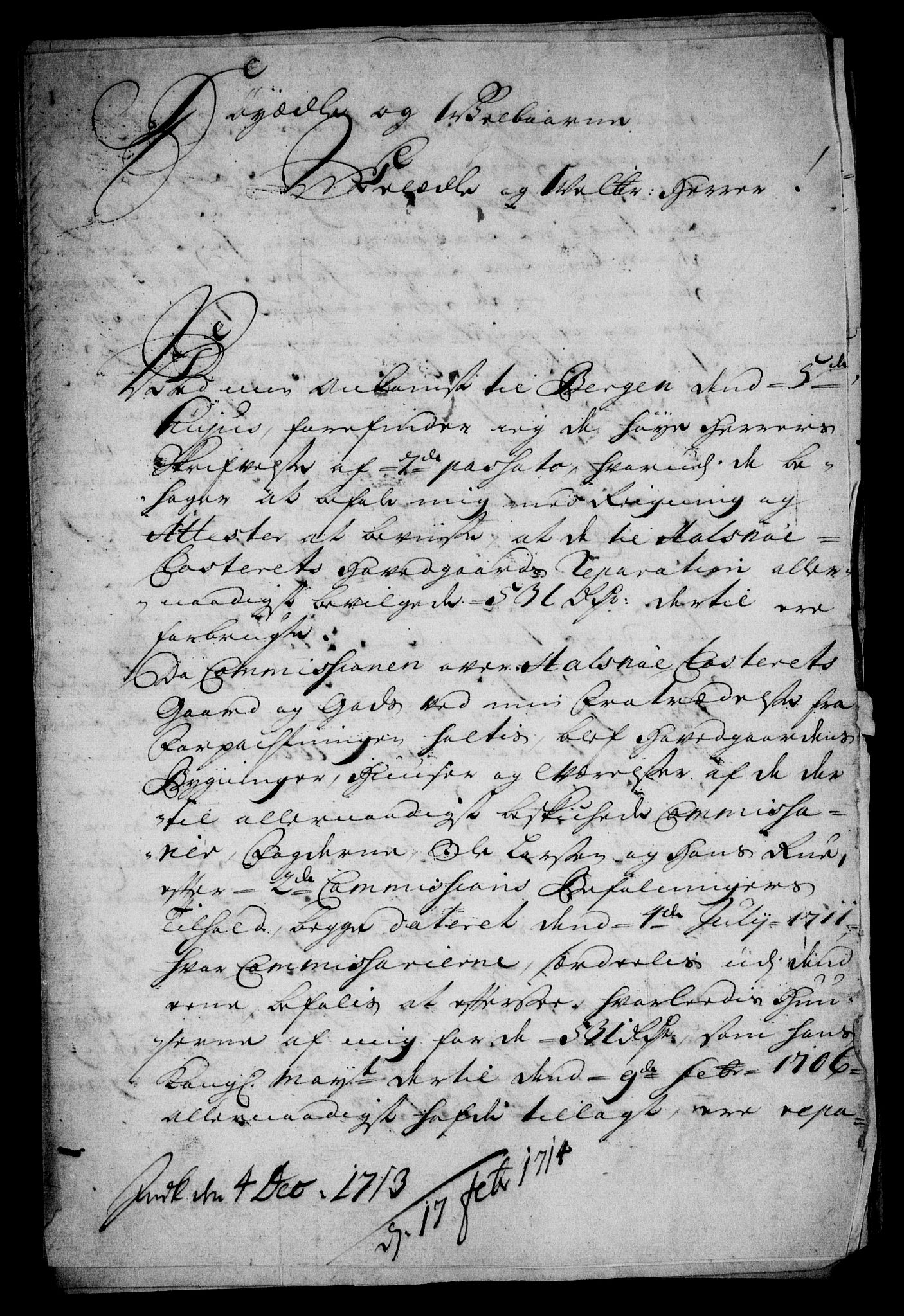 Rentekammeret inntil 1814, Realistisk ordnet avdeling, RA/EA-4070/On/L0005: [Jj 6]: Forskjellige dokumenter om Halsnøy klosters gods, 1697-1770, p. 22