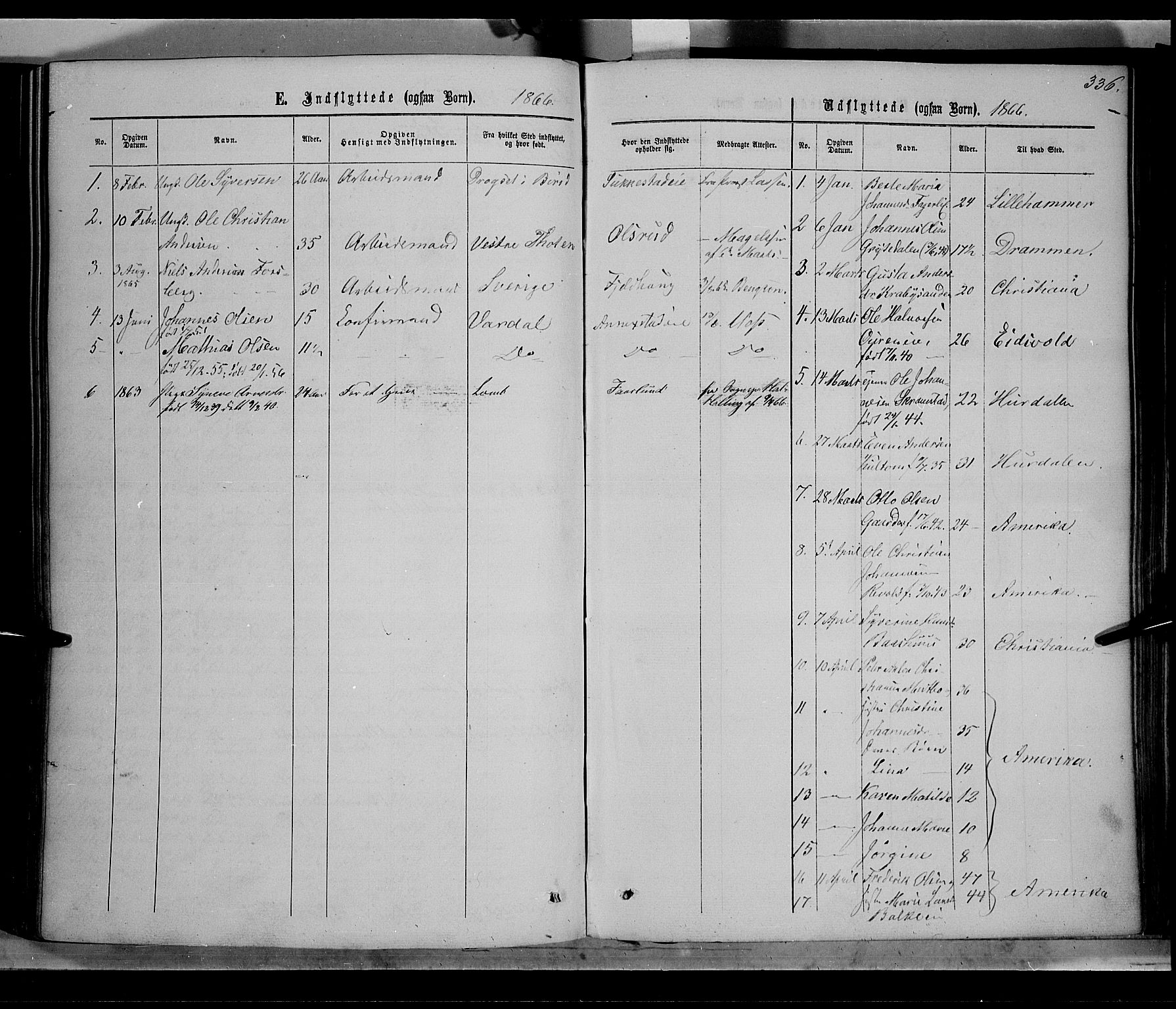 Østre Toten prestekontor, AV/SAH-PREST-104/H/Ha/Haa/L0005: Parish register (official) no. 5, 1866-1877, p. 336