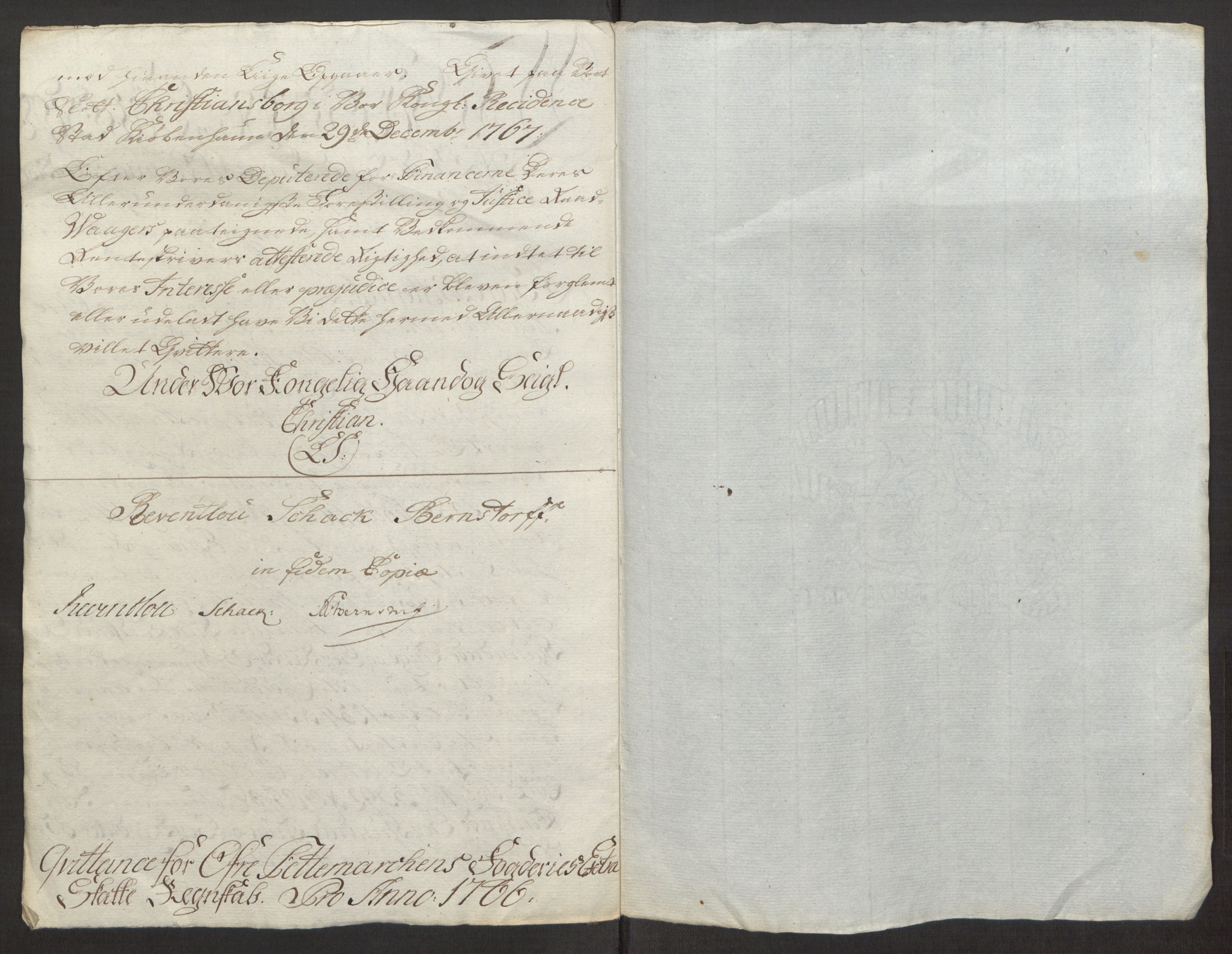 Rentekammeret inntil 1814, Reviderte regnskaper, Fogderegnskap, AV/RA-EA-4092/R38/L2293: Ekstraskatten Øvre Telemark, 1762-1770, p. 75