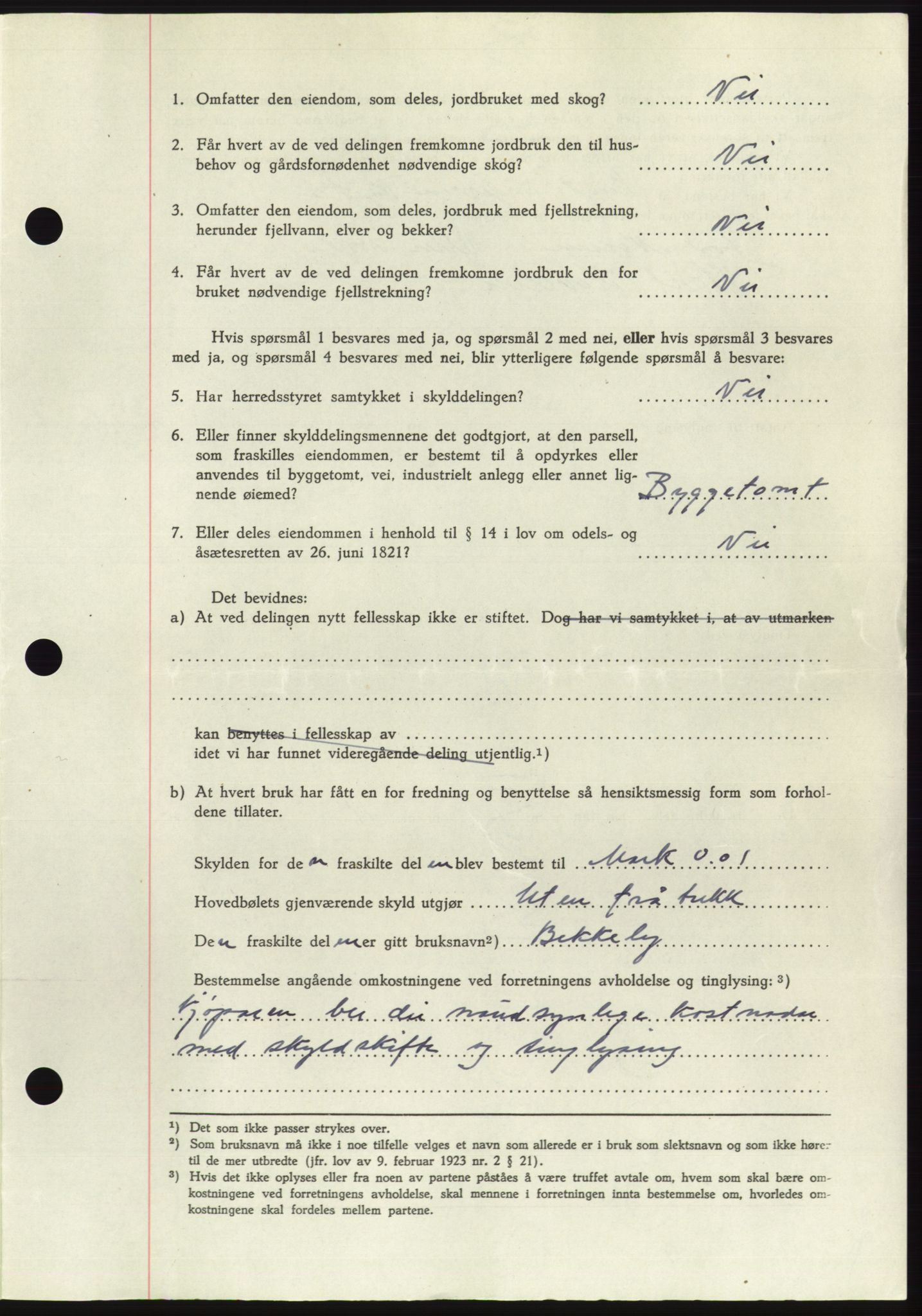 Søre Sunnmøre sorenskriveri, AV/SAT-A-4122/1/2/2C/L0095: Mortgage book no. 21A, 1953-1953, Diary no: : 1428/1953