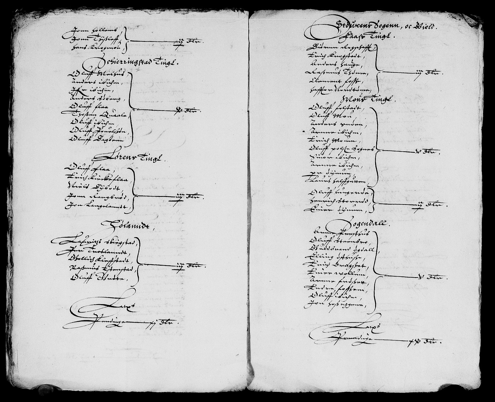 Rentekammeret inntil 1814, Reviderte regnskaper, Lensregnskaper, AV/RA-EA-5023/R/Rb/Rbw/L0013: Trondheim len, 1613-1615