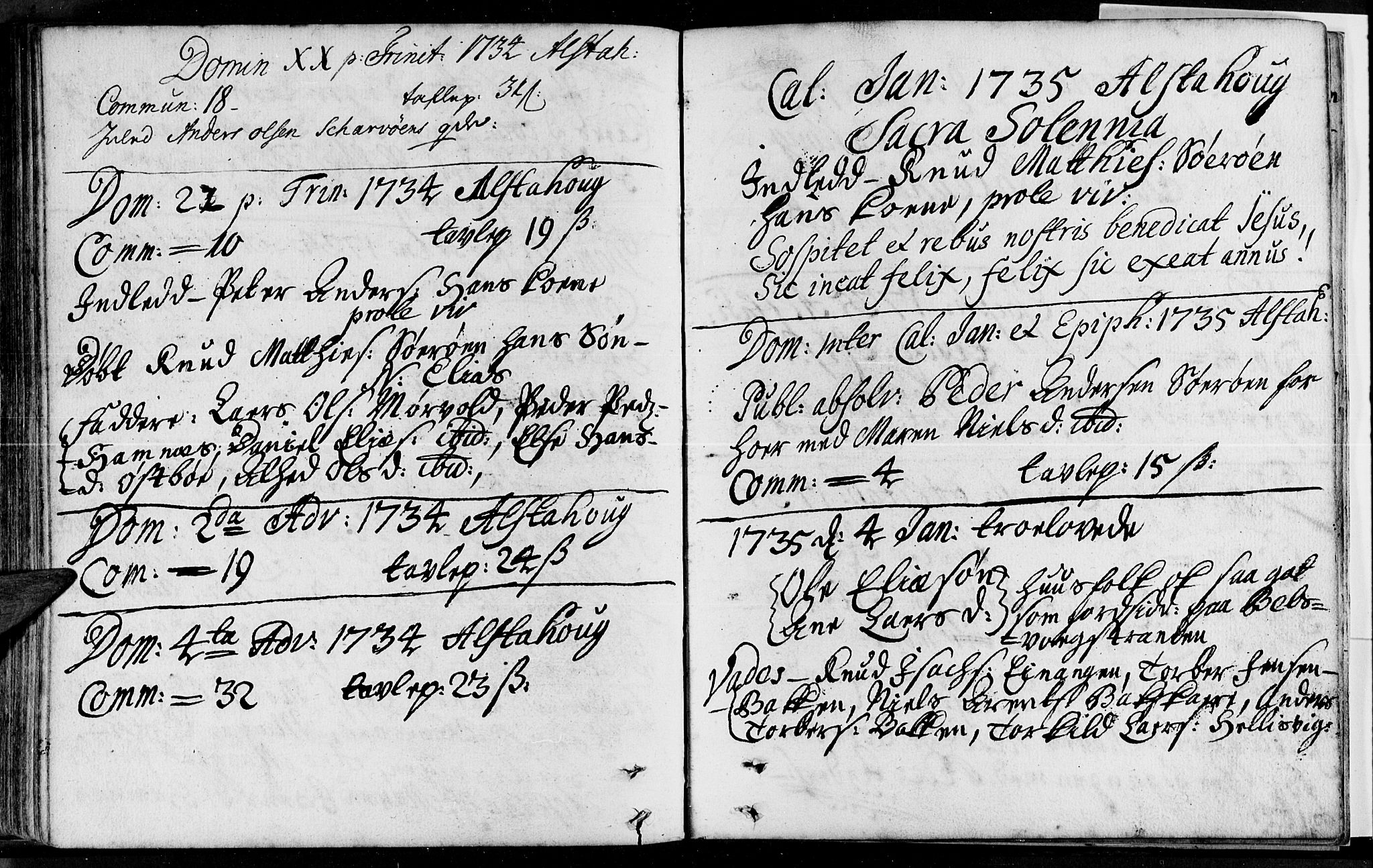 Ministerialprotokoller, klokkerbøker og fødselsregistre - Nordland, AV/SAT-A-1459/830/L0432: Parish register (official) no. 830A01, 1714-1737