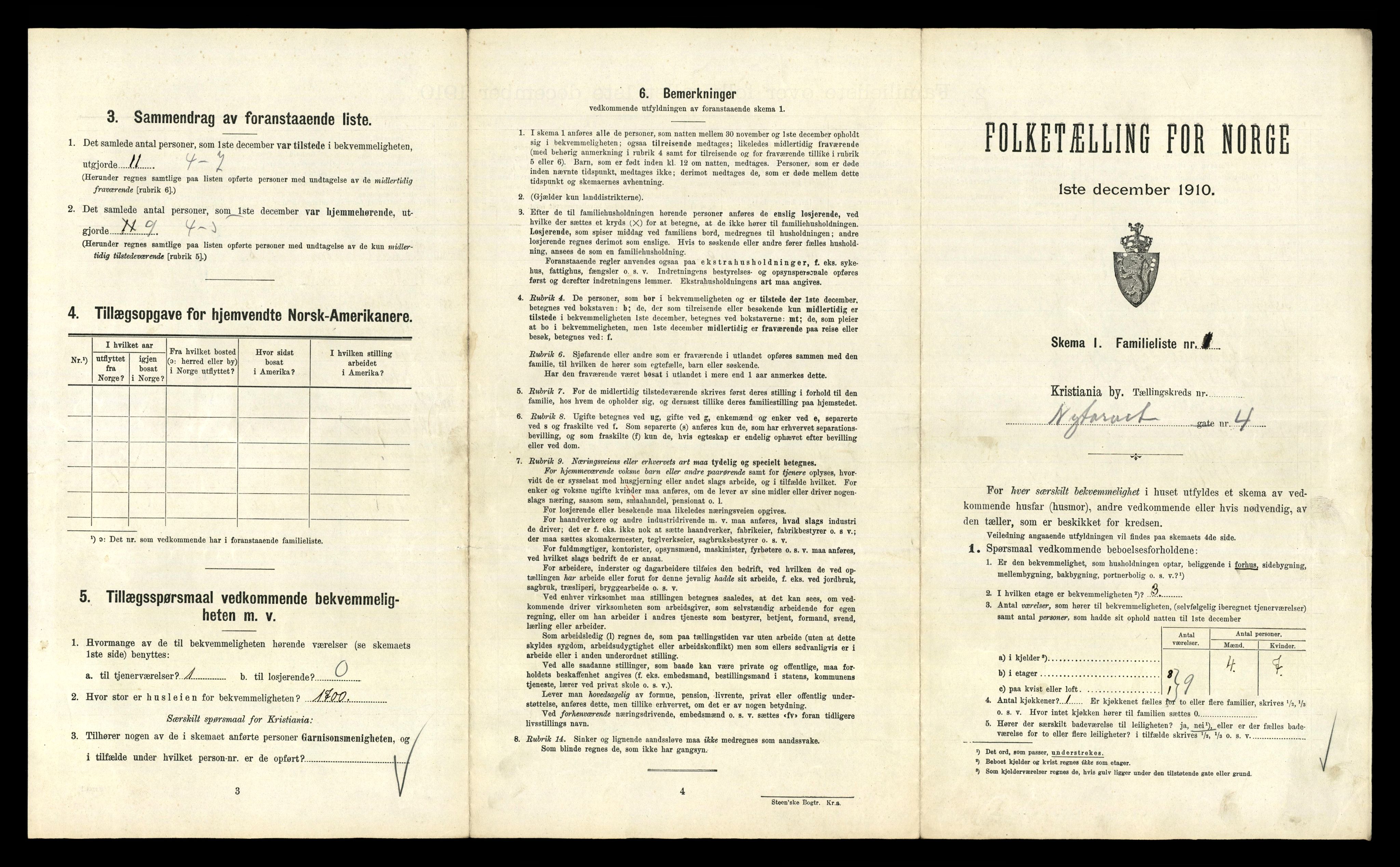 RA, 1910 census for Kristiania, 1910, p. 72205