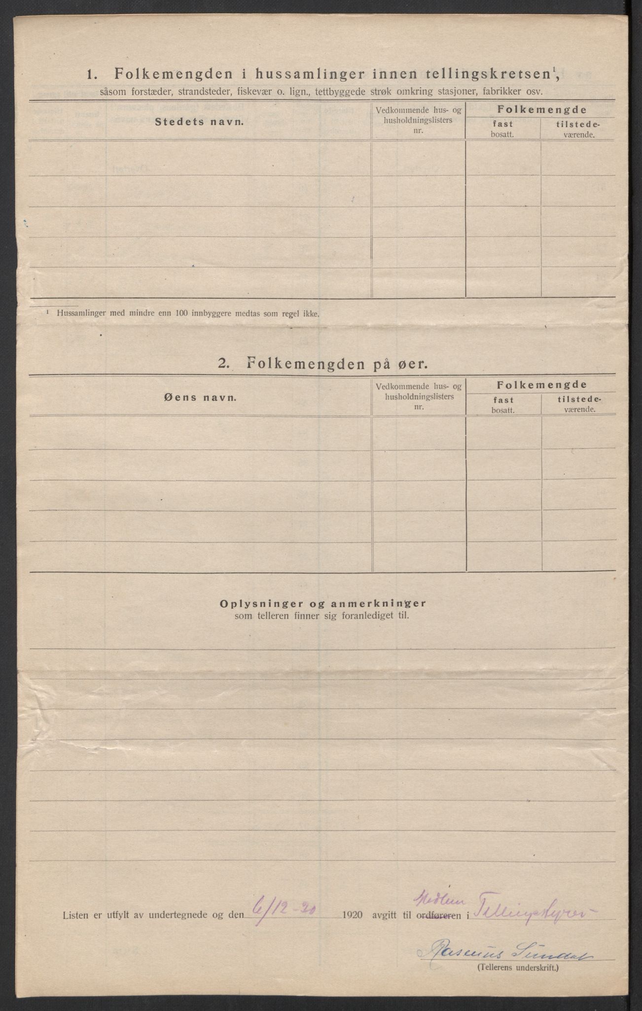 SAT, 1920 census for Vanylven, 1920, p. 28